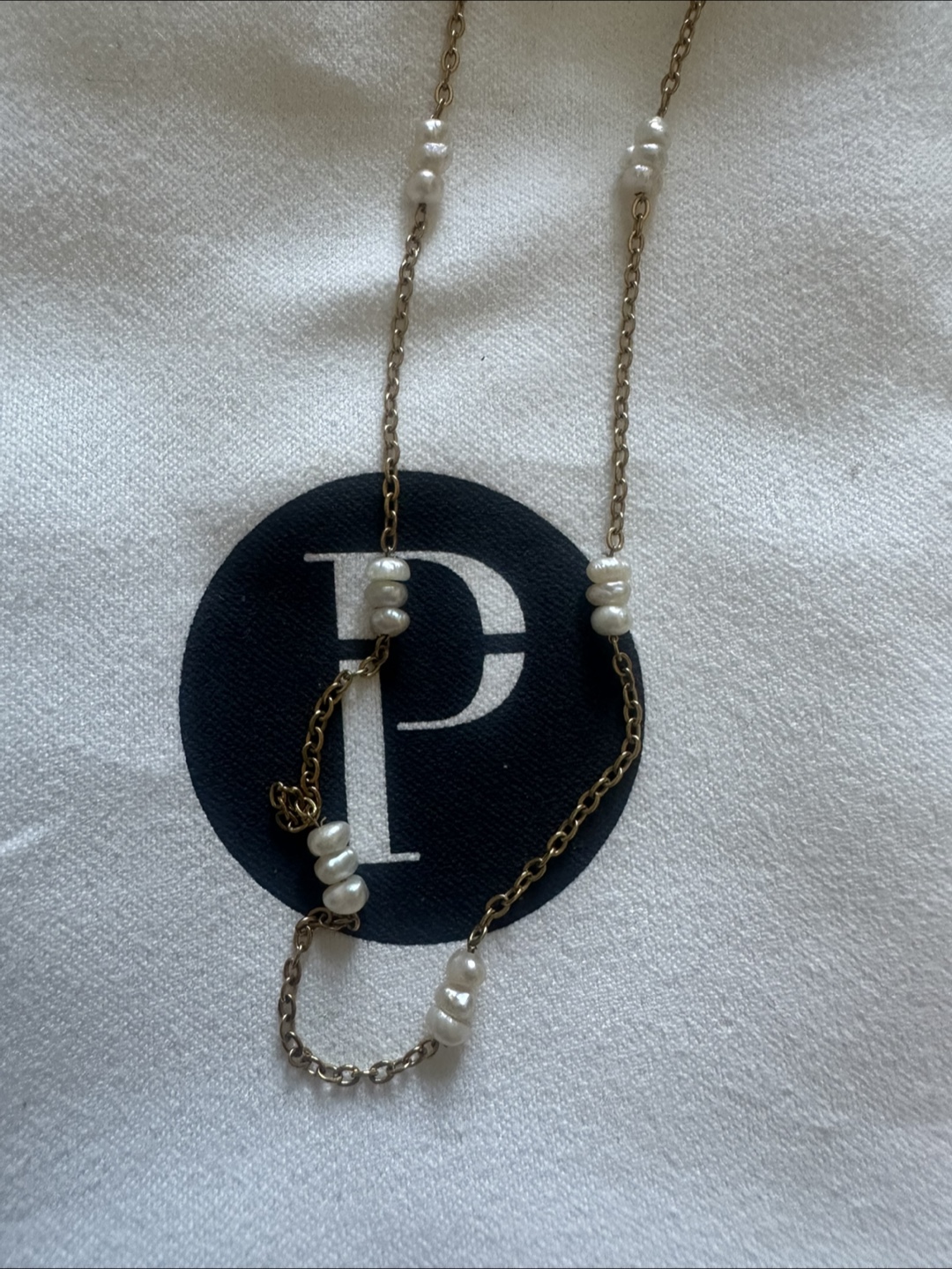 Pearlory Gold Pearl Necklace - photo 5