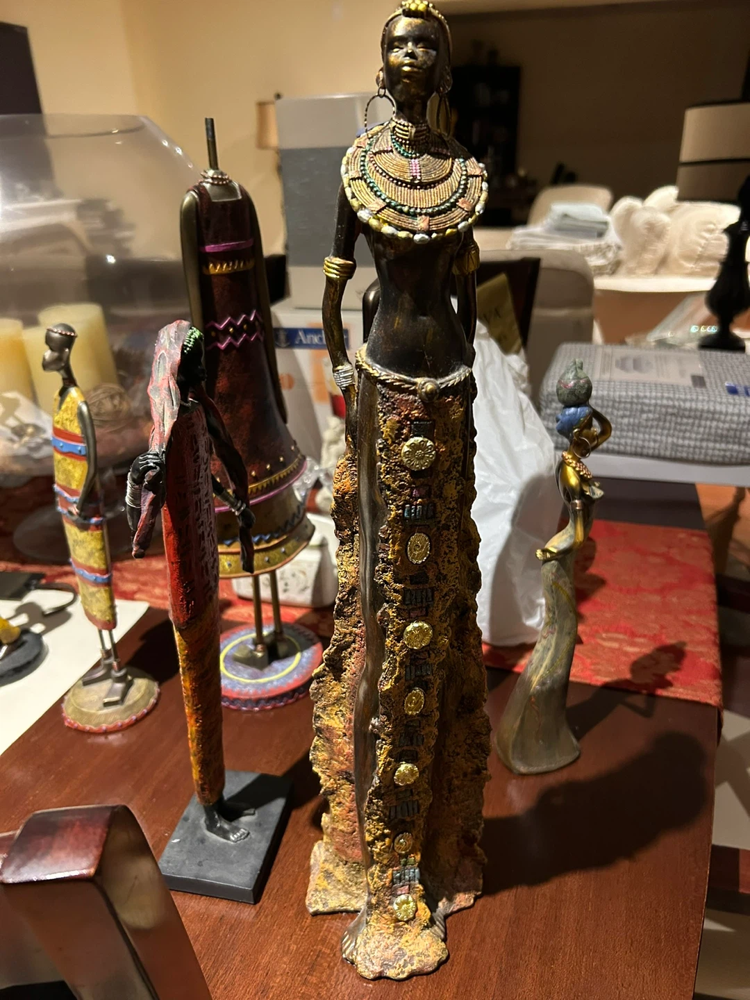 African Statues - Set of 5