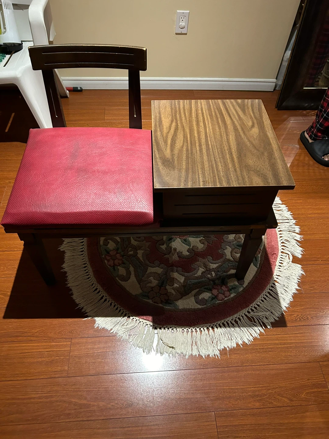 Vintage telephone Bench Seat