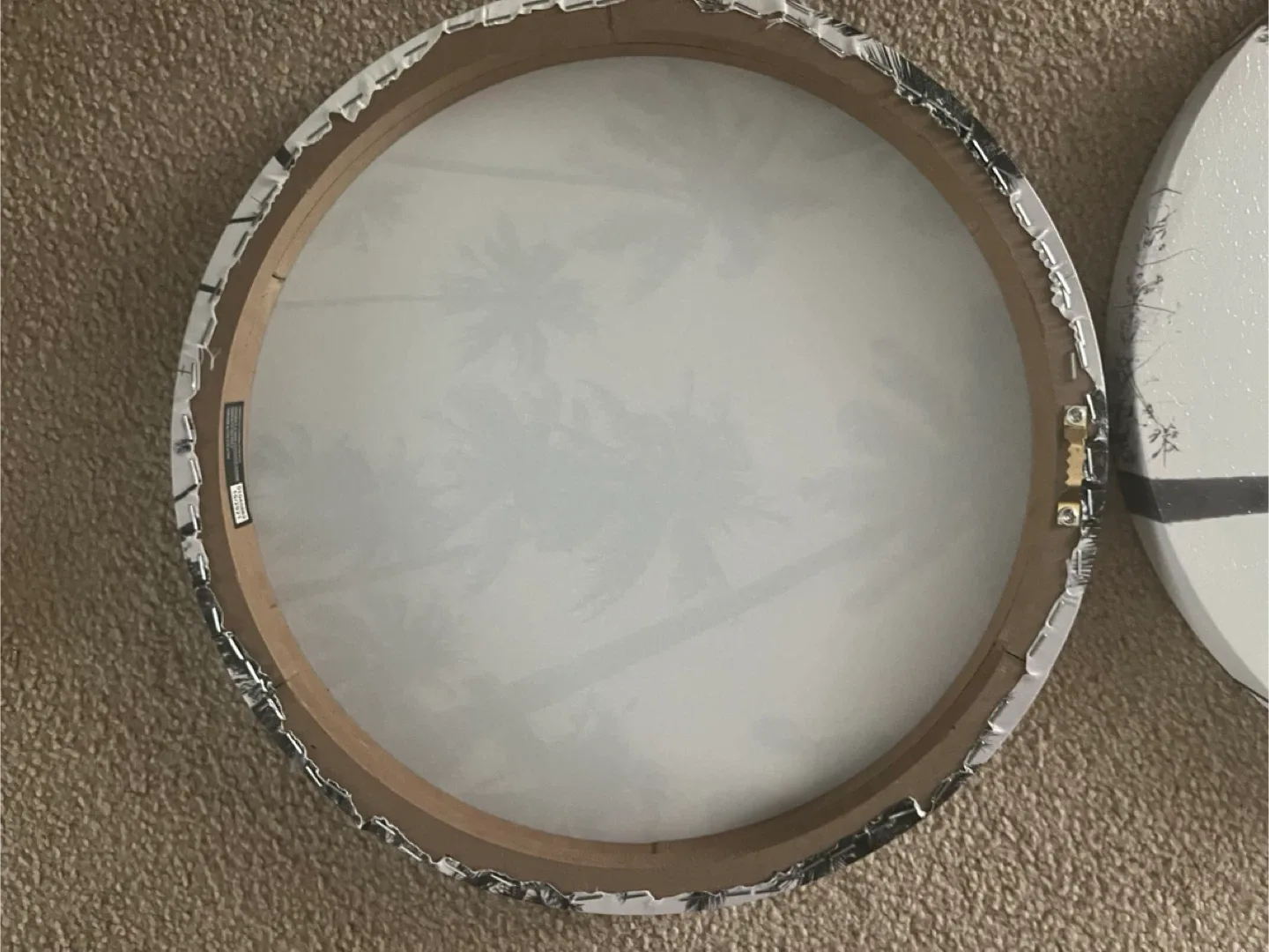 Round Palm Tree Wall Art (Set of 2) image indicator(4)