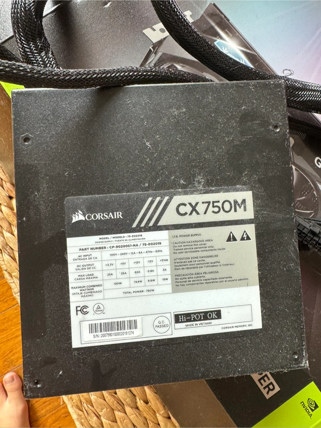 EVGA GeForce RTX 2070 Super & Corsair CX750M - photo 3
