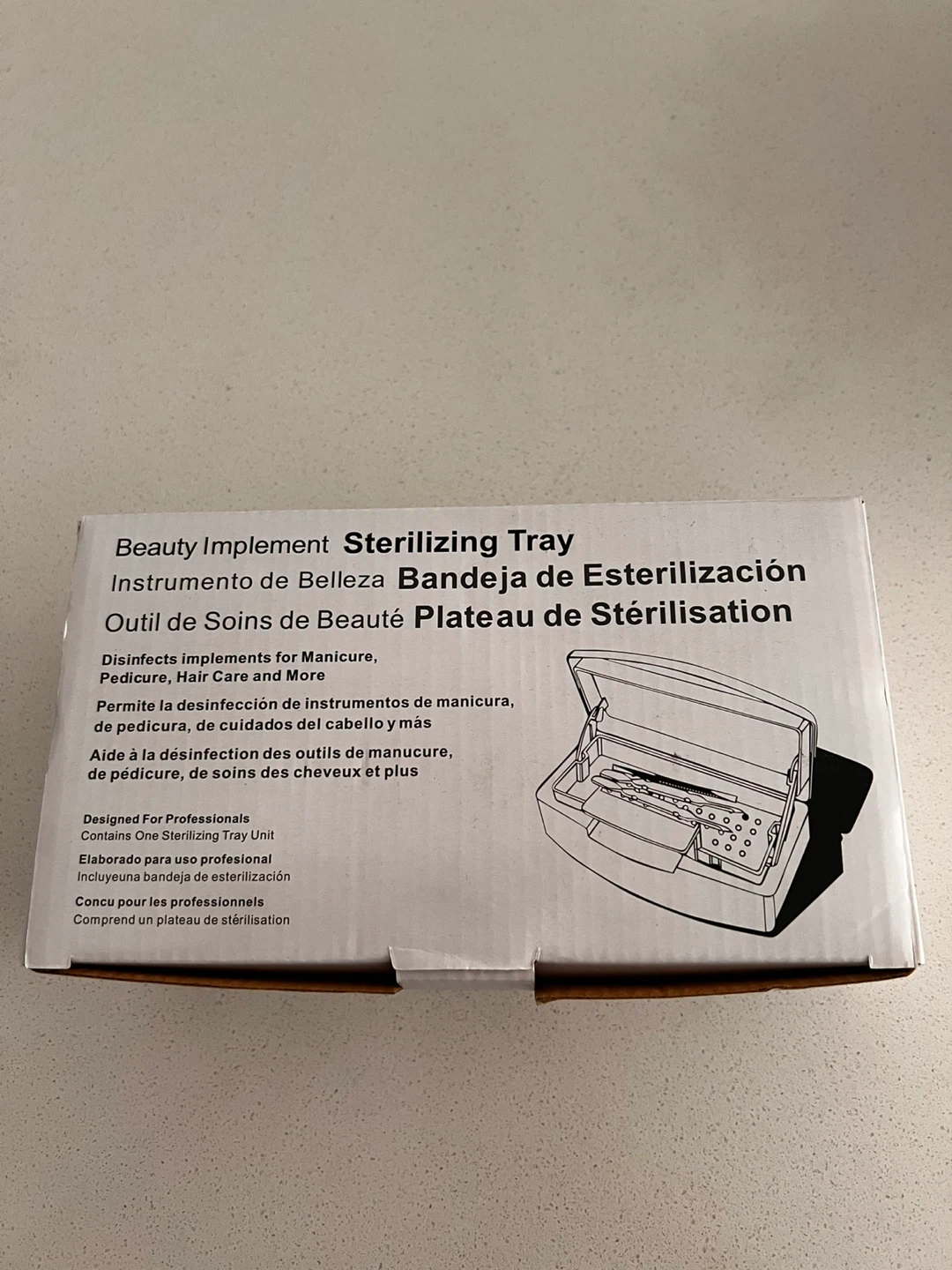 Beauty Implement Sterilizing Tray