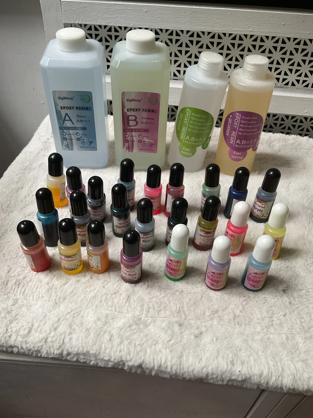Epoxy Resin Kit with Pigments & Supplies - photo 5