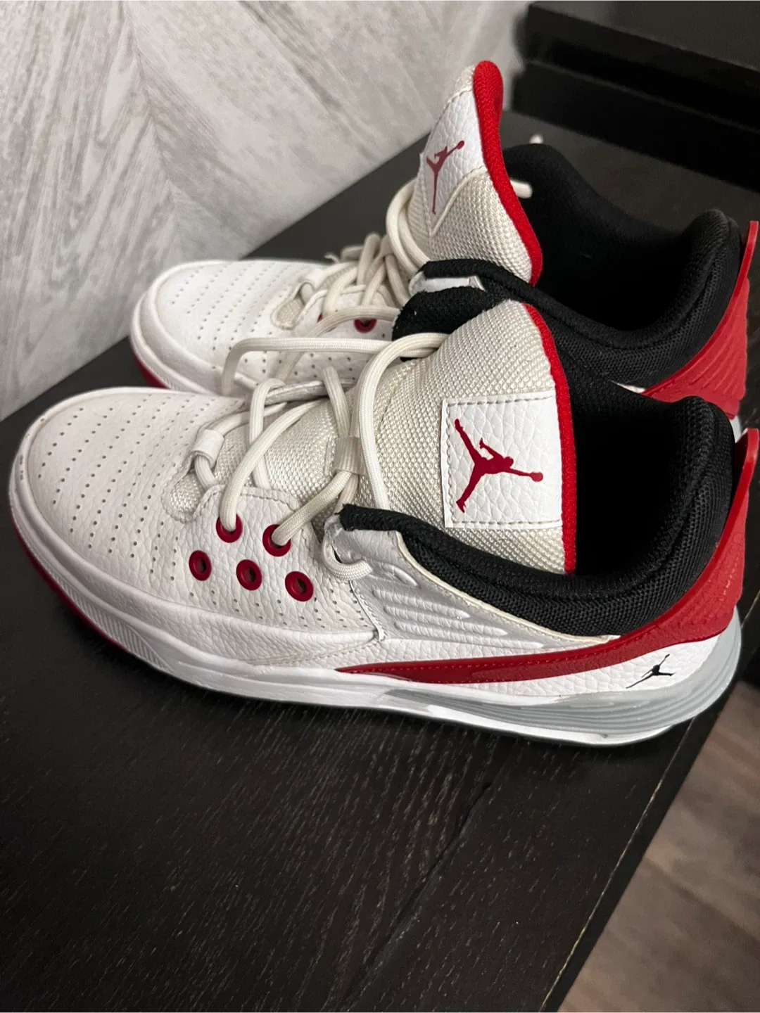 Boys Jordans- Size 4.5Y image indicator(6)