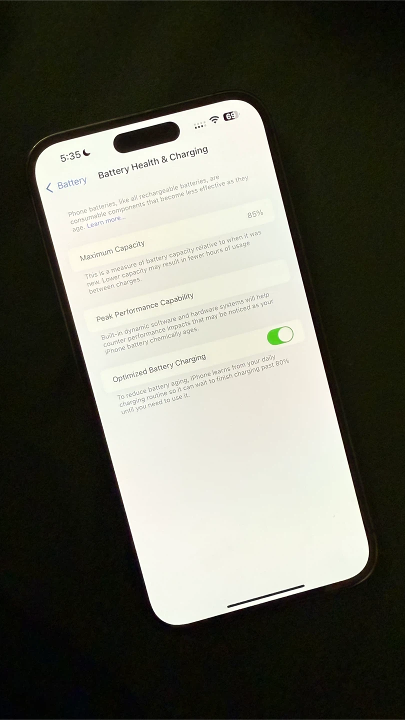 iPhone 14 Pro Max - Deep Purple - 256GB - 85% Battery Health - photo 3