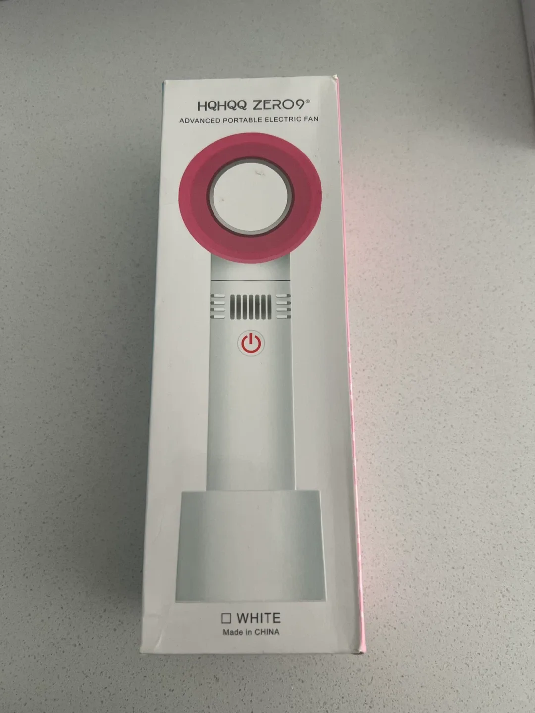 HQHQQ ZERO9 Advanced Portable Electric Fan - White thumbnail