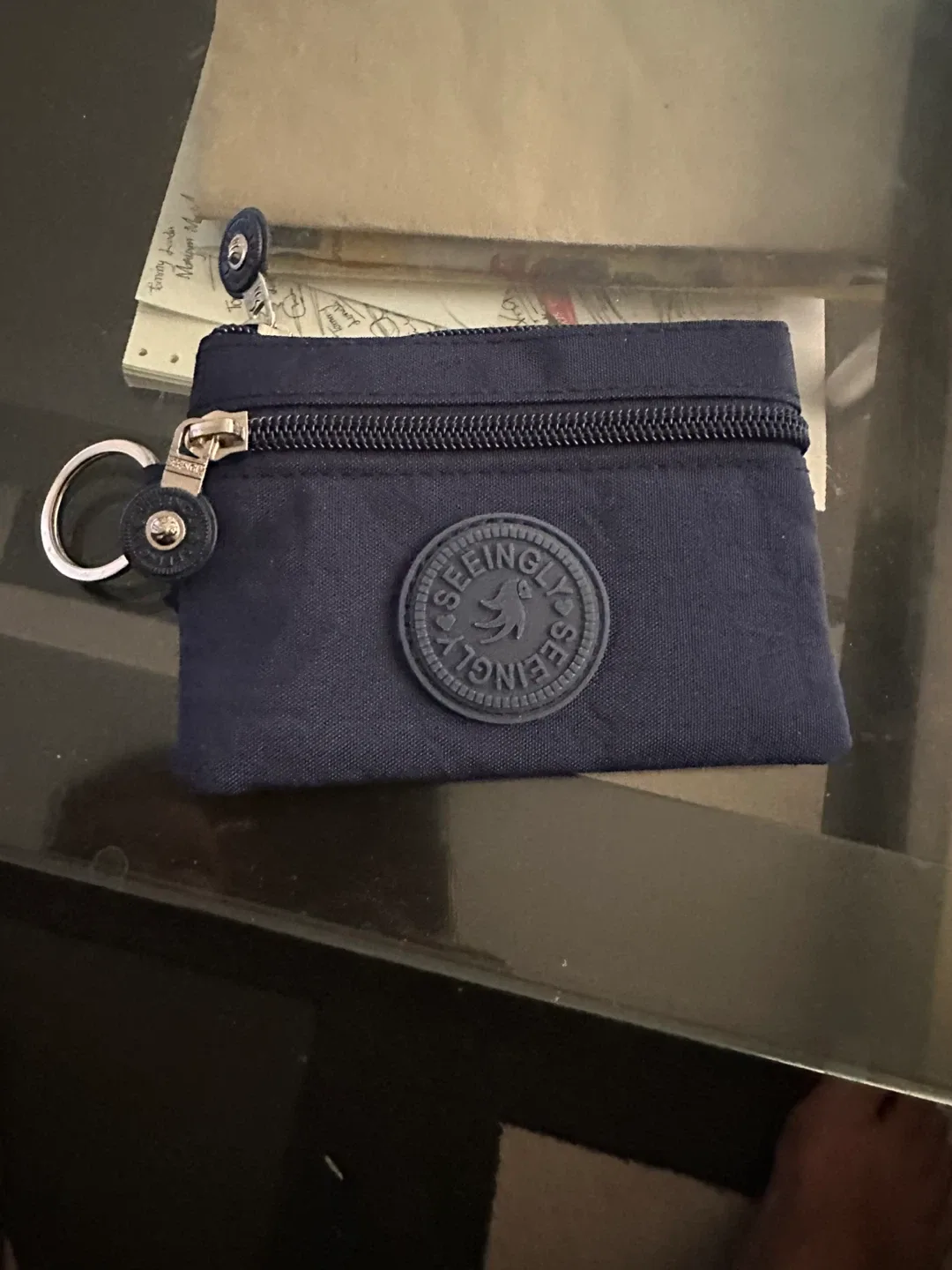Seeingly Coin Purse - Navy Blue thumbnail