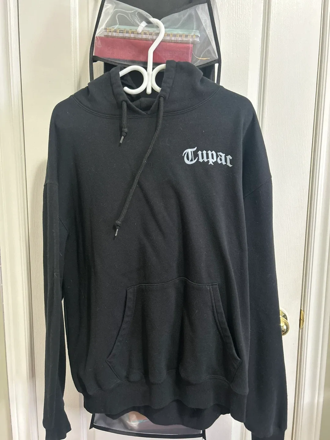 2Pac 'All Eyez On Me' Black Hoodie - Size L thumbnail