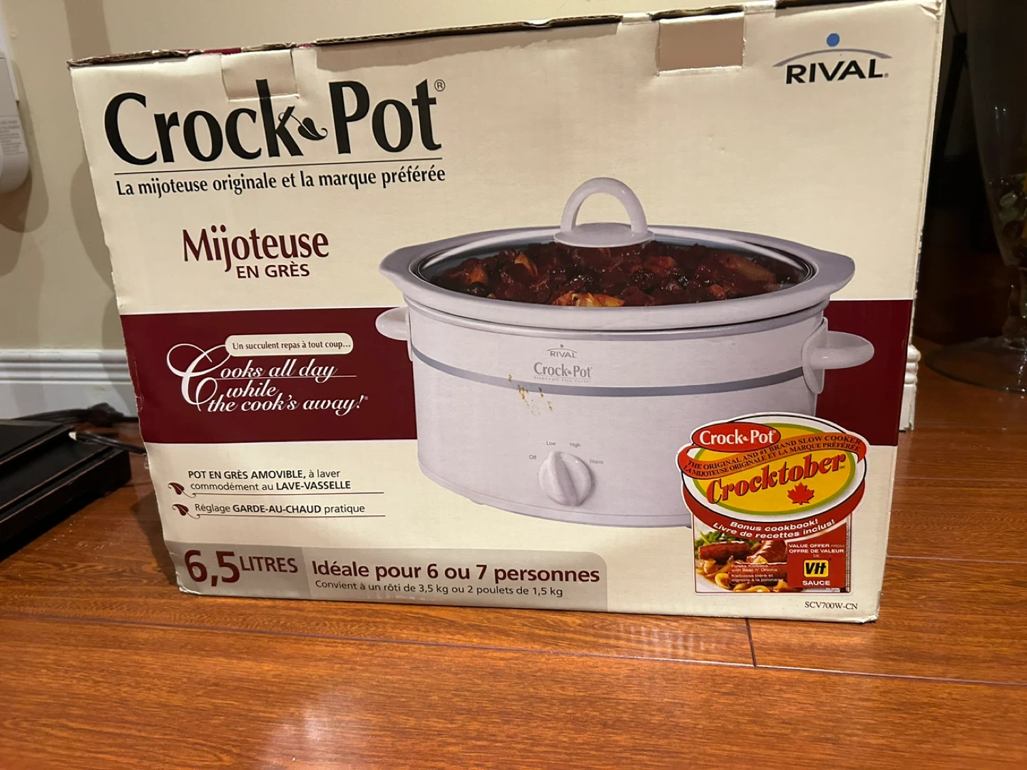 Crock-Pot 6.5L Slow Cooker - New! - photo 2