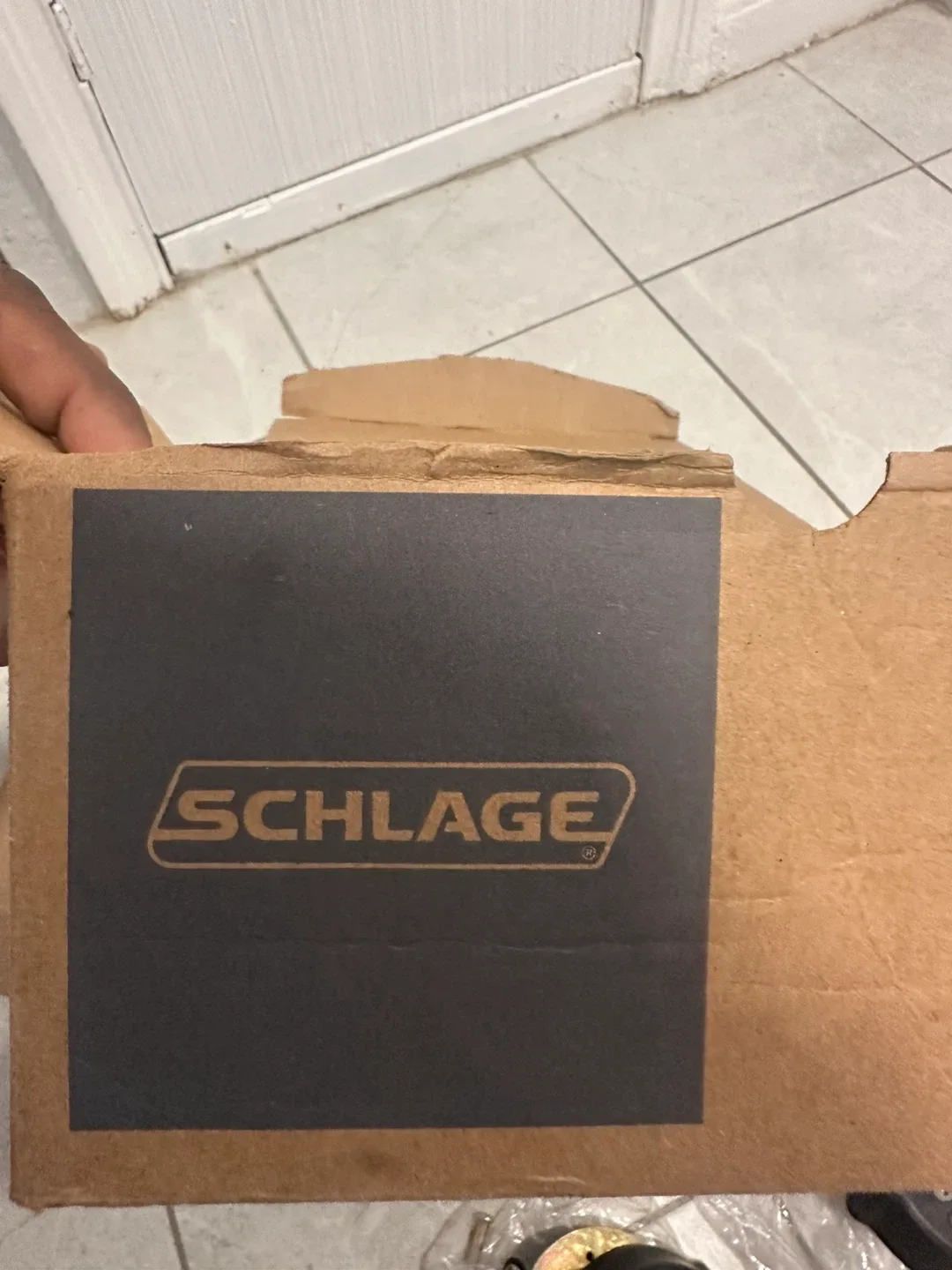 Schlage Encode Smart WiFi Deadbolt, Matte Black, New thumbnail