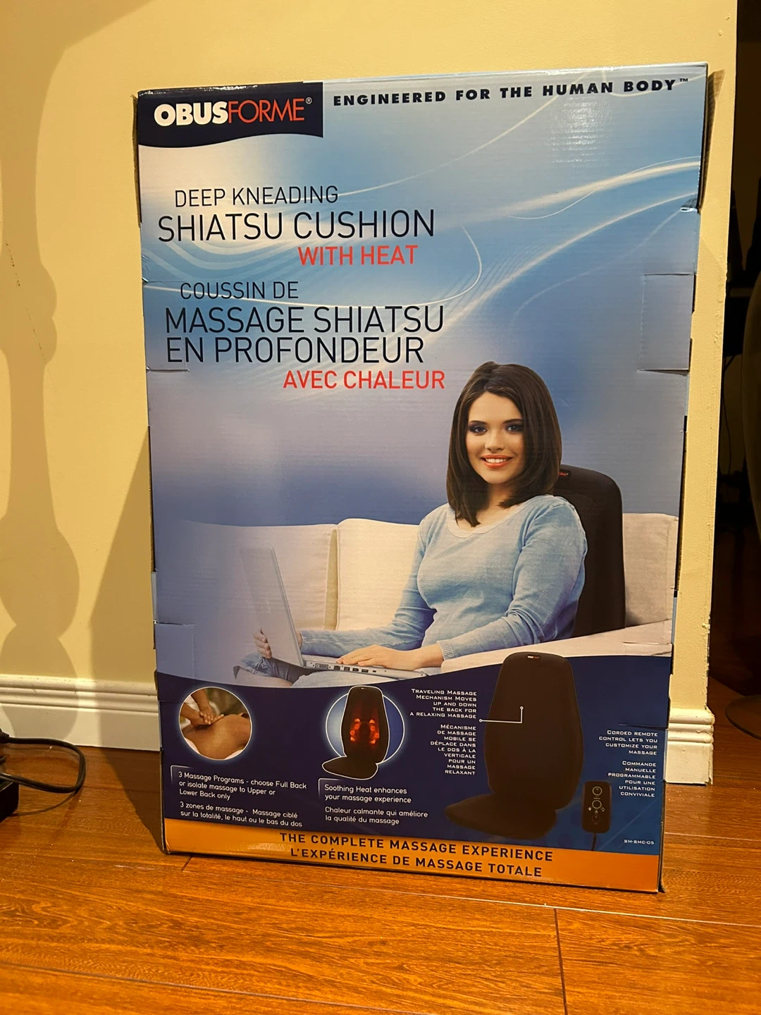 ObusForme Shiatsu Cushion with Heat
