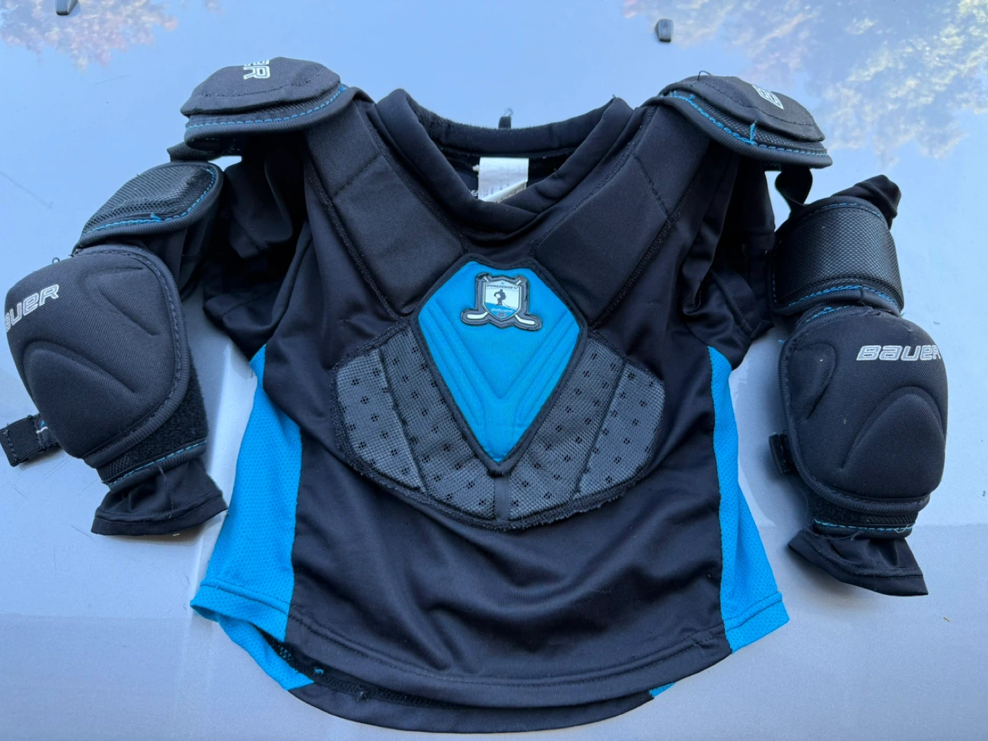 Youth Hockey Equipment-Shoulder Pads, Pants, Elbow Pads