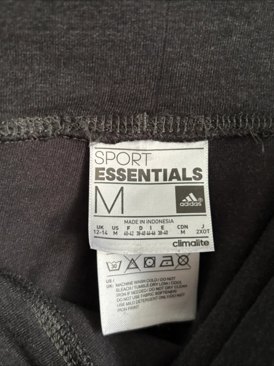 Adidas Sport Essentials Climalite Leggings - Size M image indicator(3)