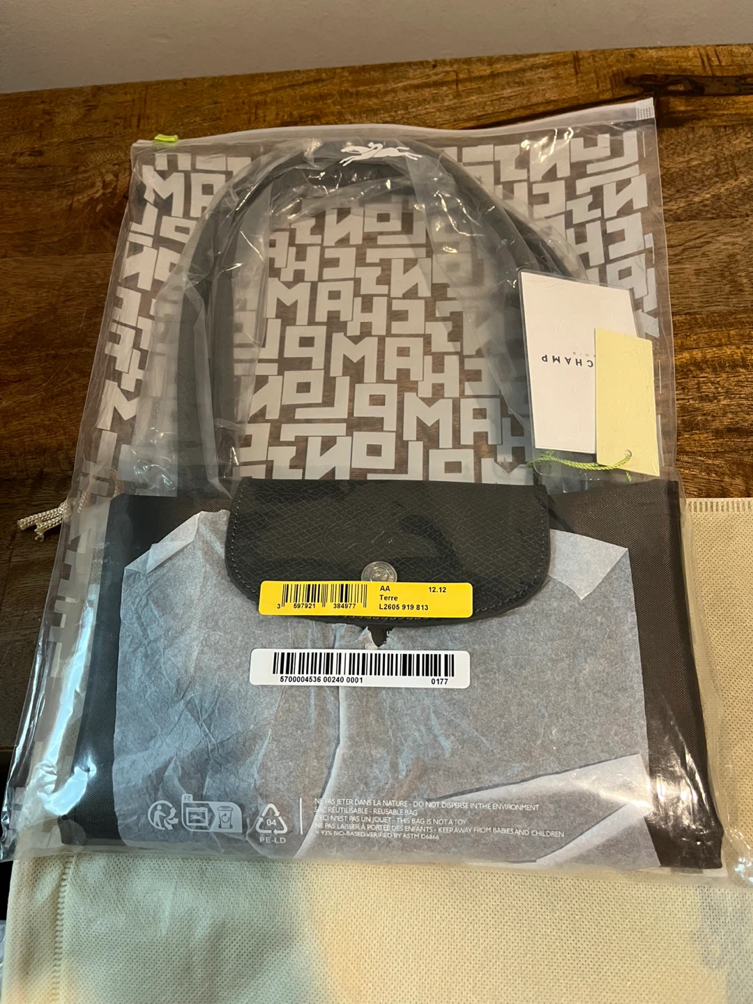 New Longchamp Le Pliage Terre Tote Bag - photo 4