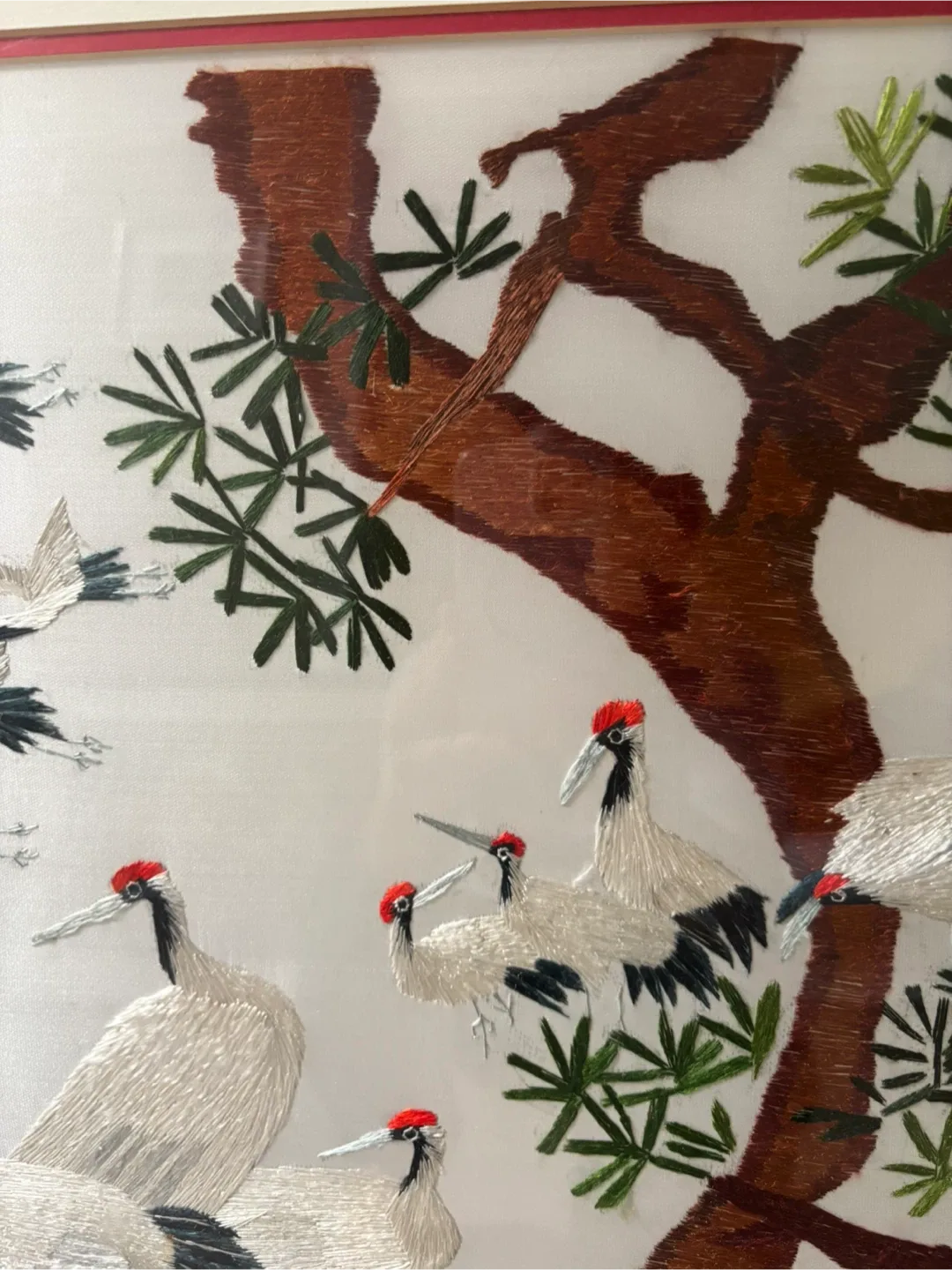 Framed silk Embroidered Artwork image indicator(4)