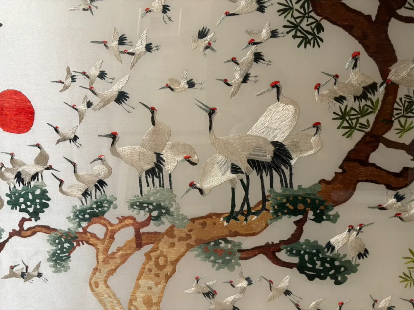 Framed silk Embroidered Artwork image indicator(5)