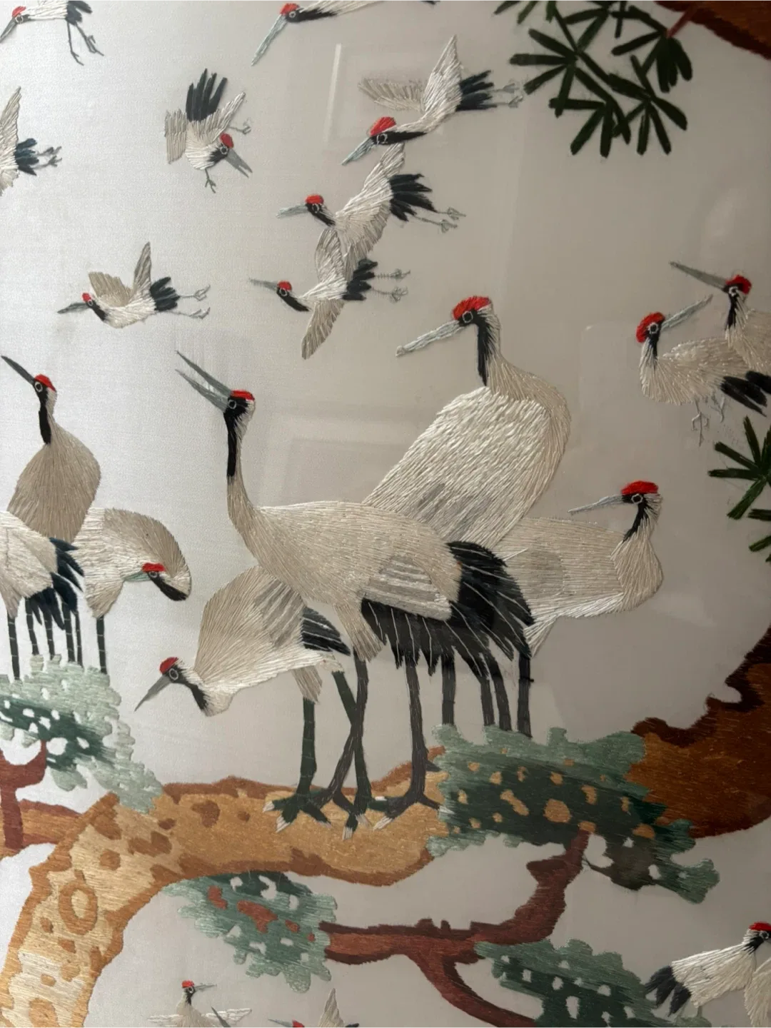 Framed silk Embroidered Artwork image indicator(8)