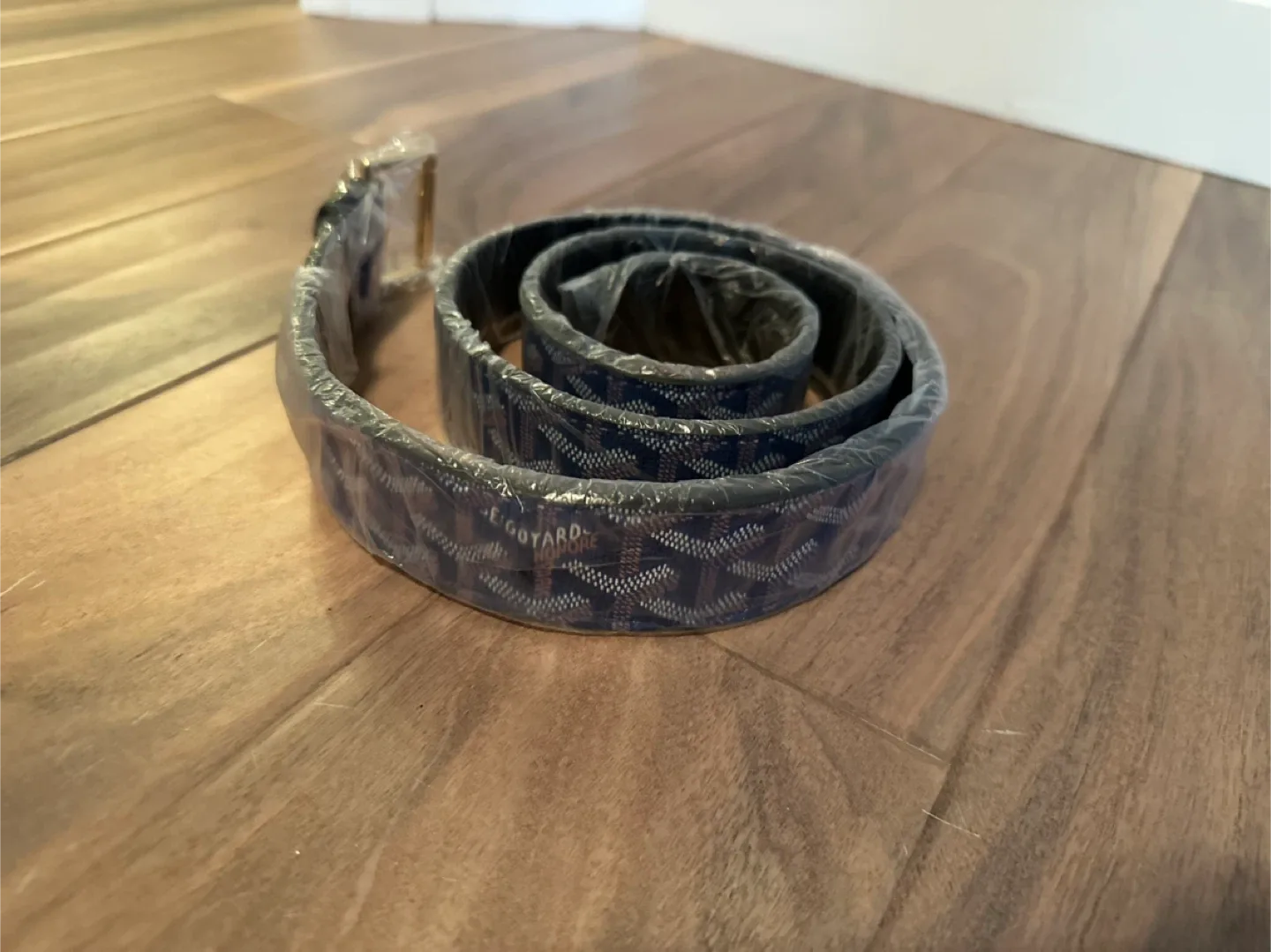 New Goyard Belt - Blue thumbnail