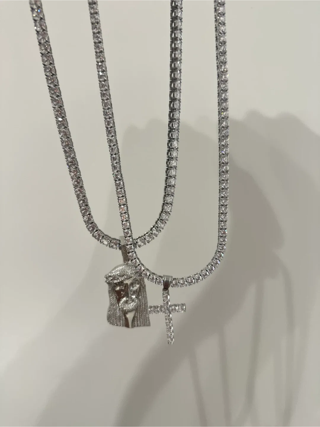 304 stainless steel 5 MM Tennis chain AAA grade Zircon image indicator(5)