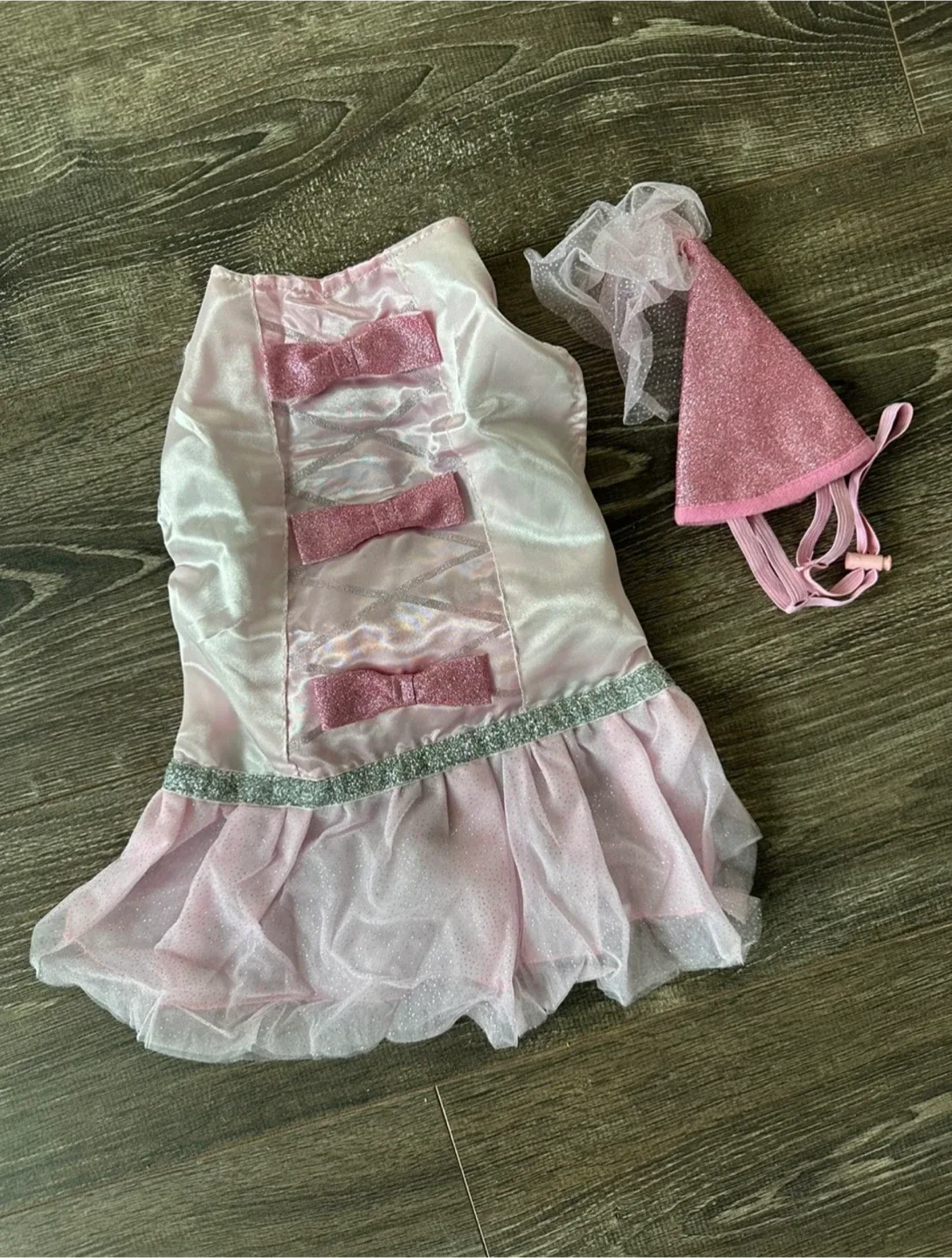 Dog Halloween princess costume size small thumbnail