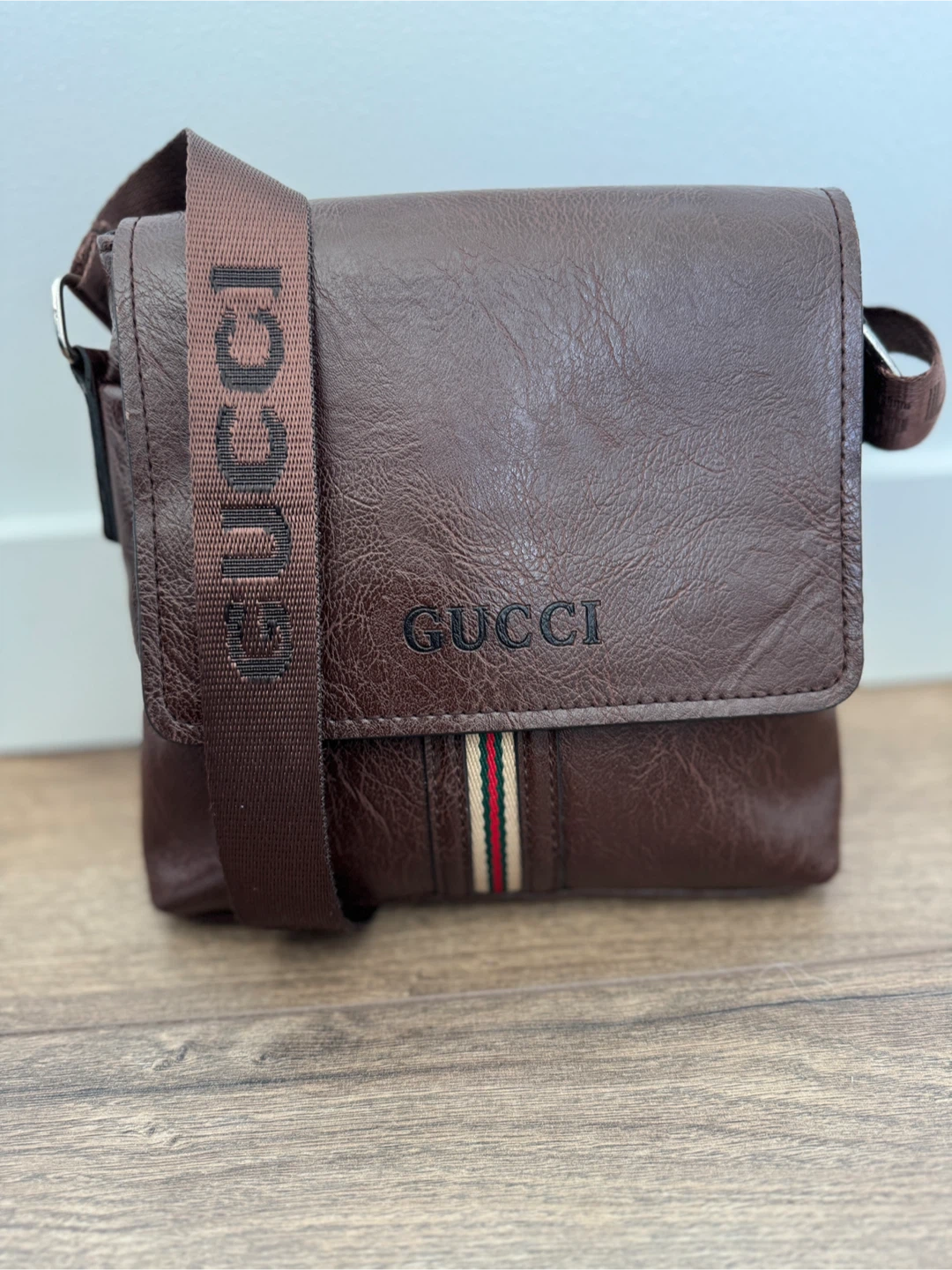 Gucci Brown Messenger Bag
