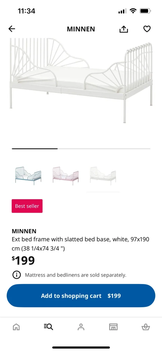 IKEA “Minnen” Adjustable Bed image indicator(9)