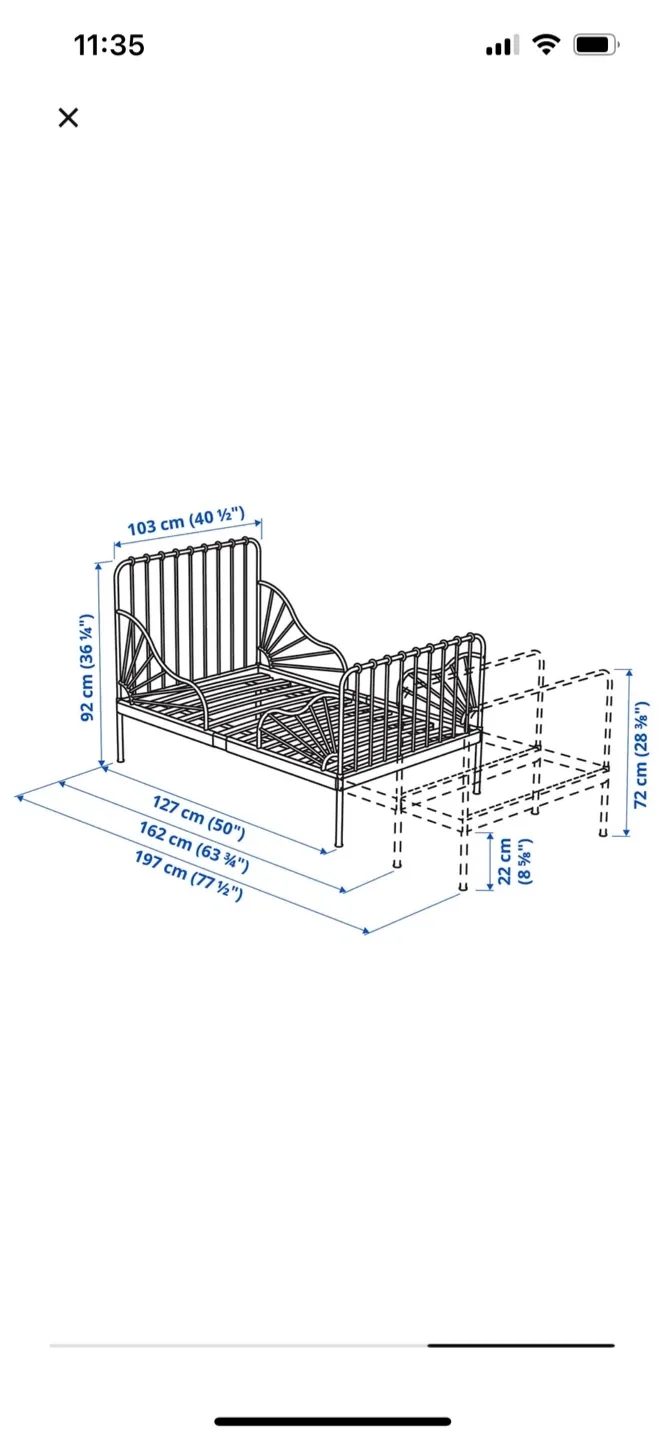 IKEA “Minnen” Adjustable Bed image indicator(7)