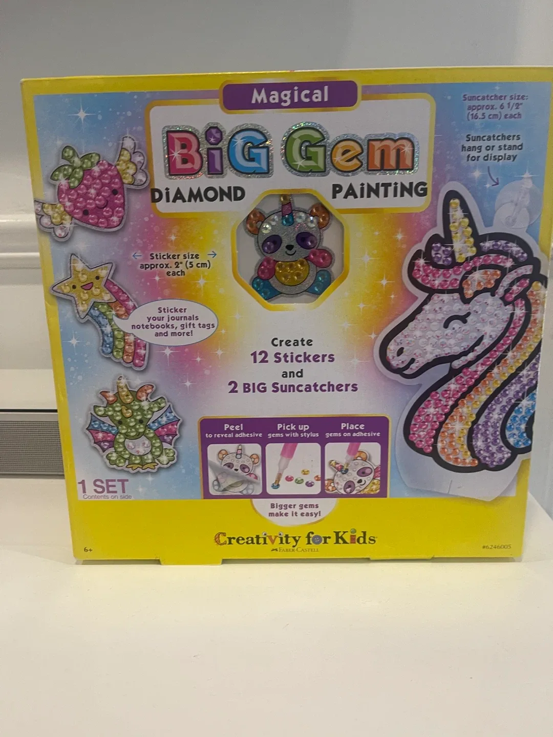Brand new diamond art unicorn craft set thumbnail
