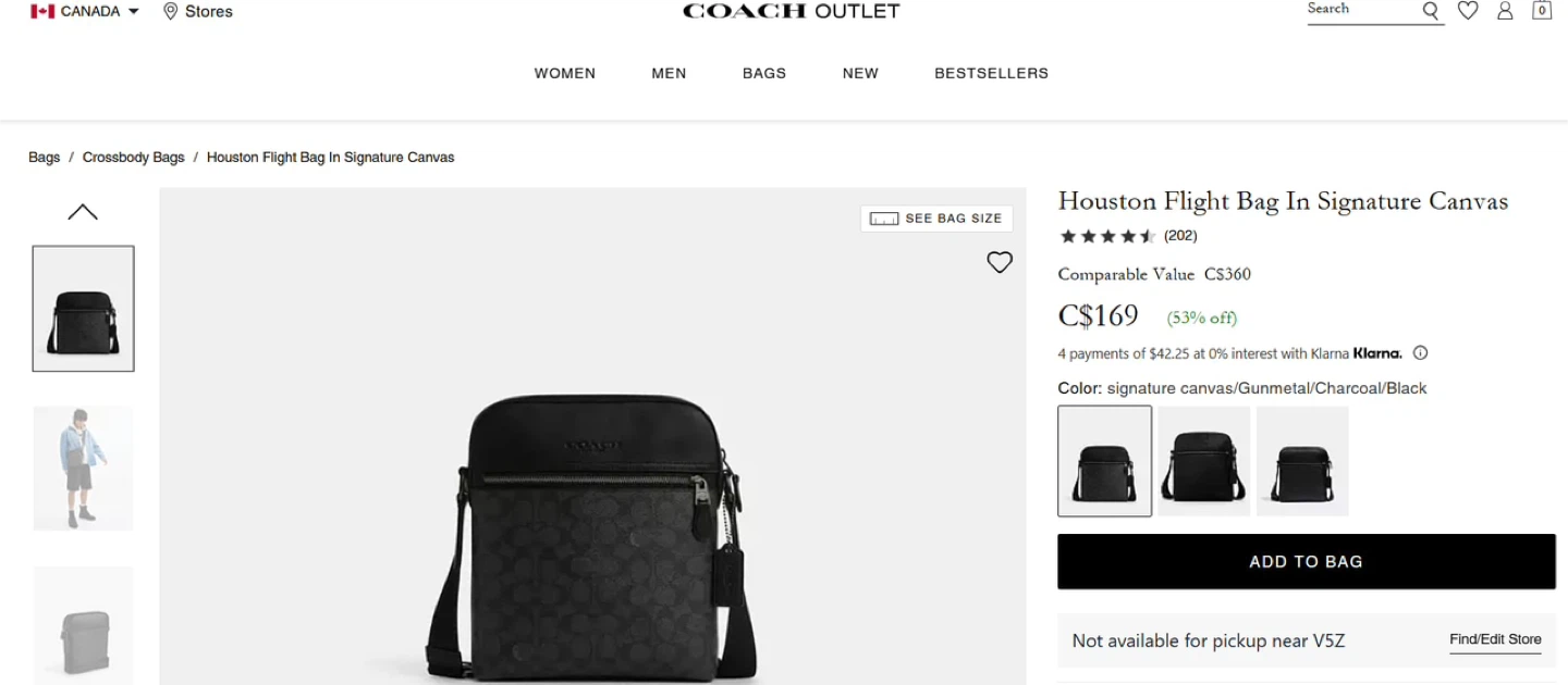 Coach Signature Canvas - photo 3