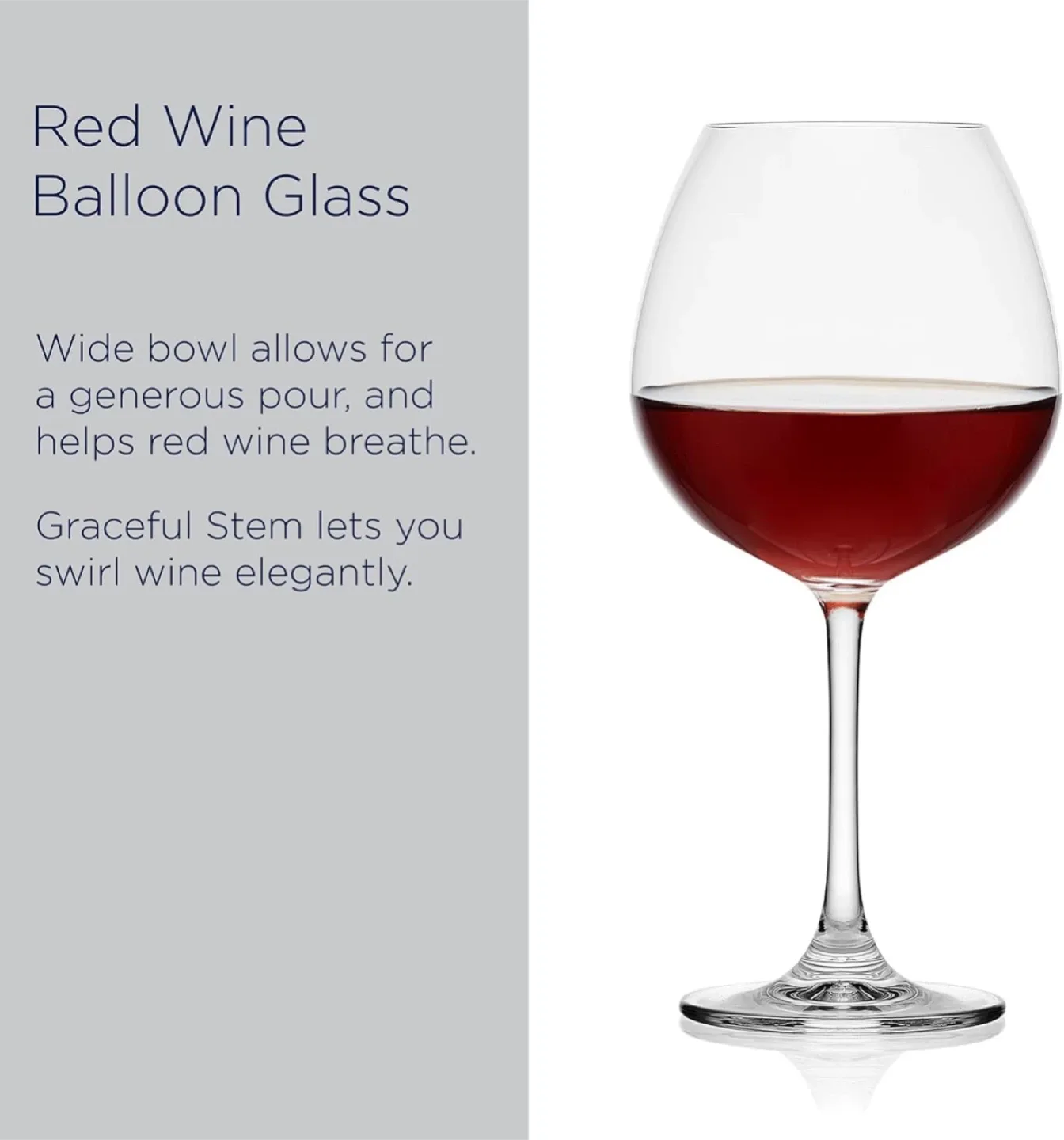 Red Wine Balloon Glasses - Set of 4 image indicator(3)