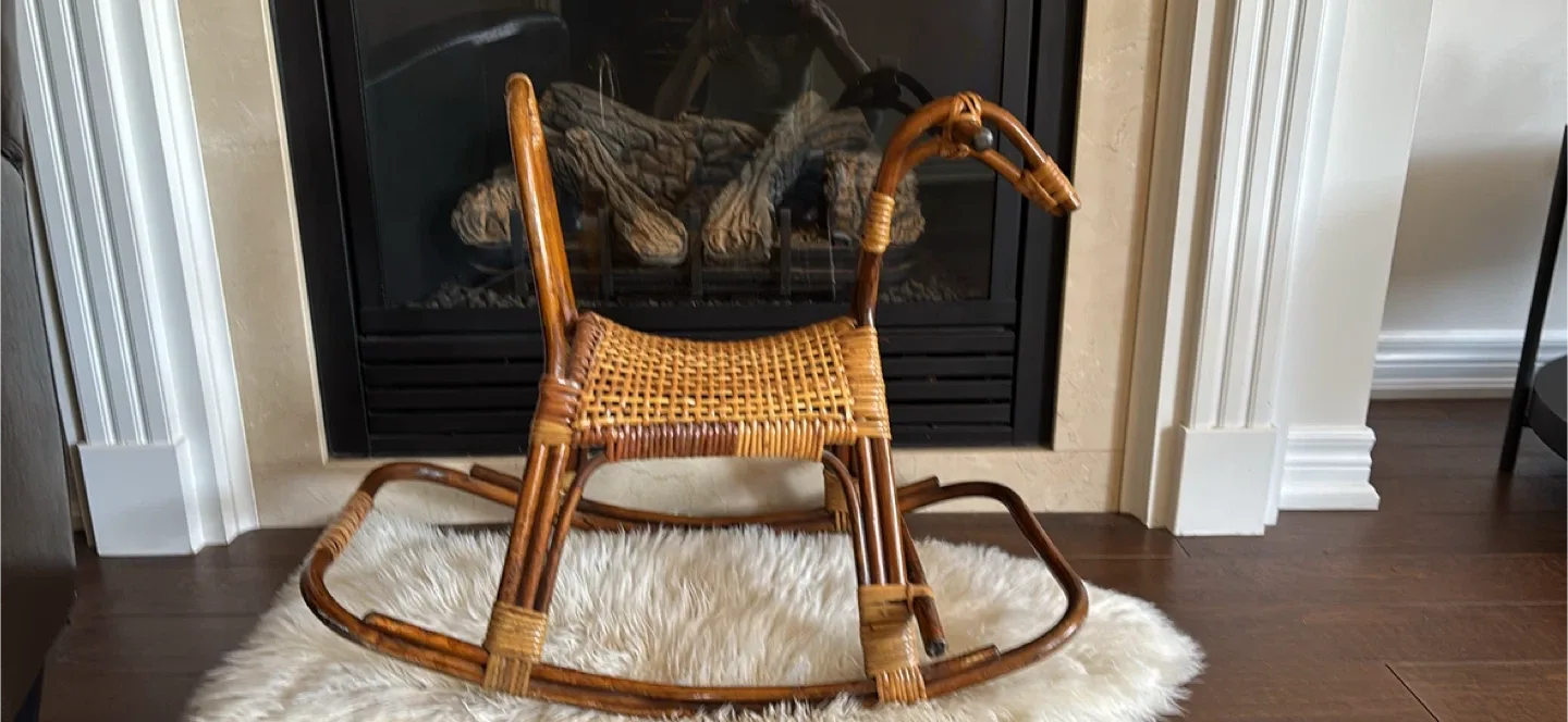 Wicker Rocking Horse thumbnail