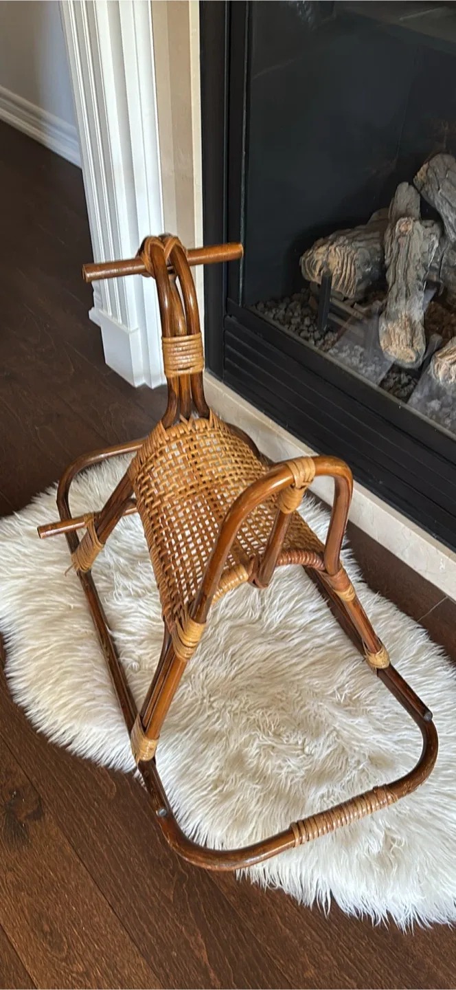 Wicker Rocking Horse image indicator(3)