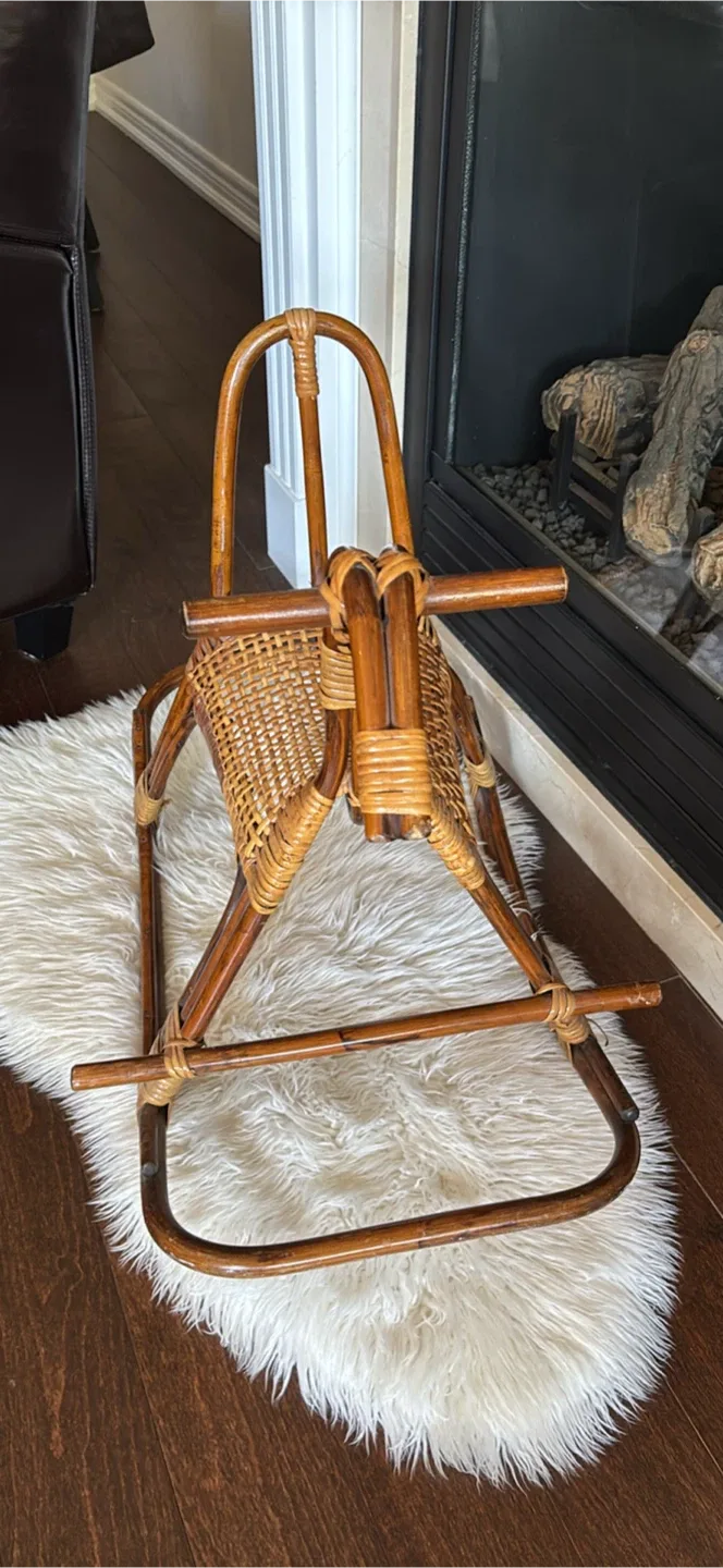 Wicker Rocking Horse image indicator(2)