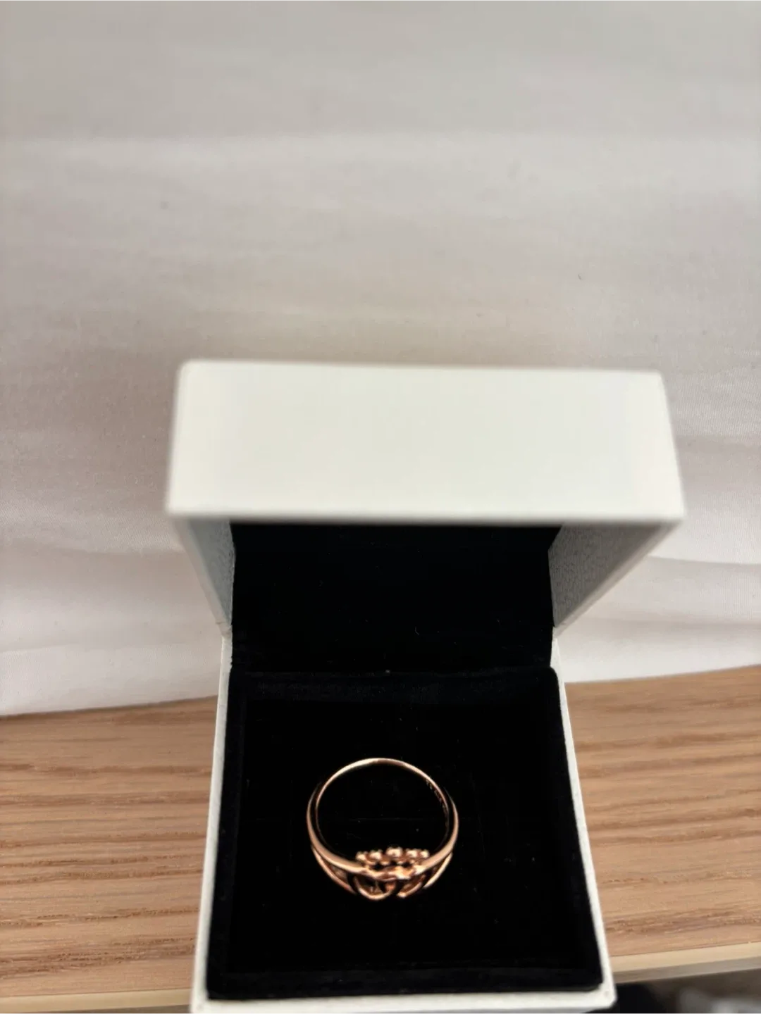 Pandora Rose Gold Ring with Box thumbnail