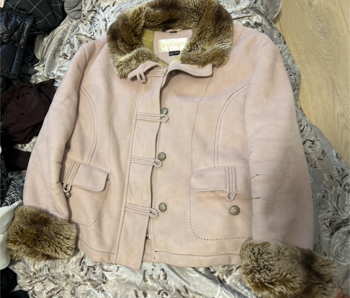 Vintage Village Coat, Size S/M