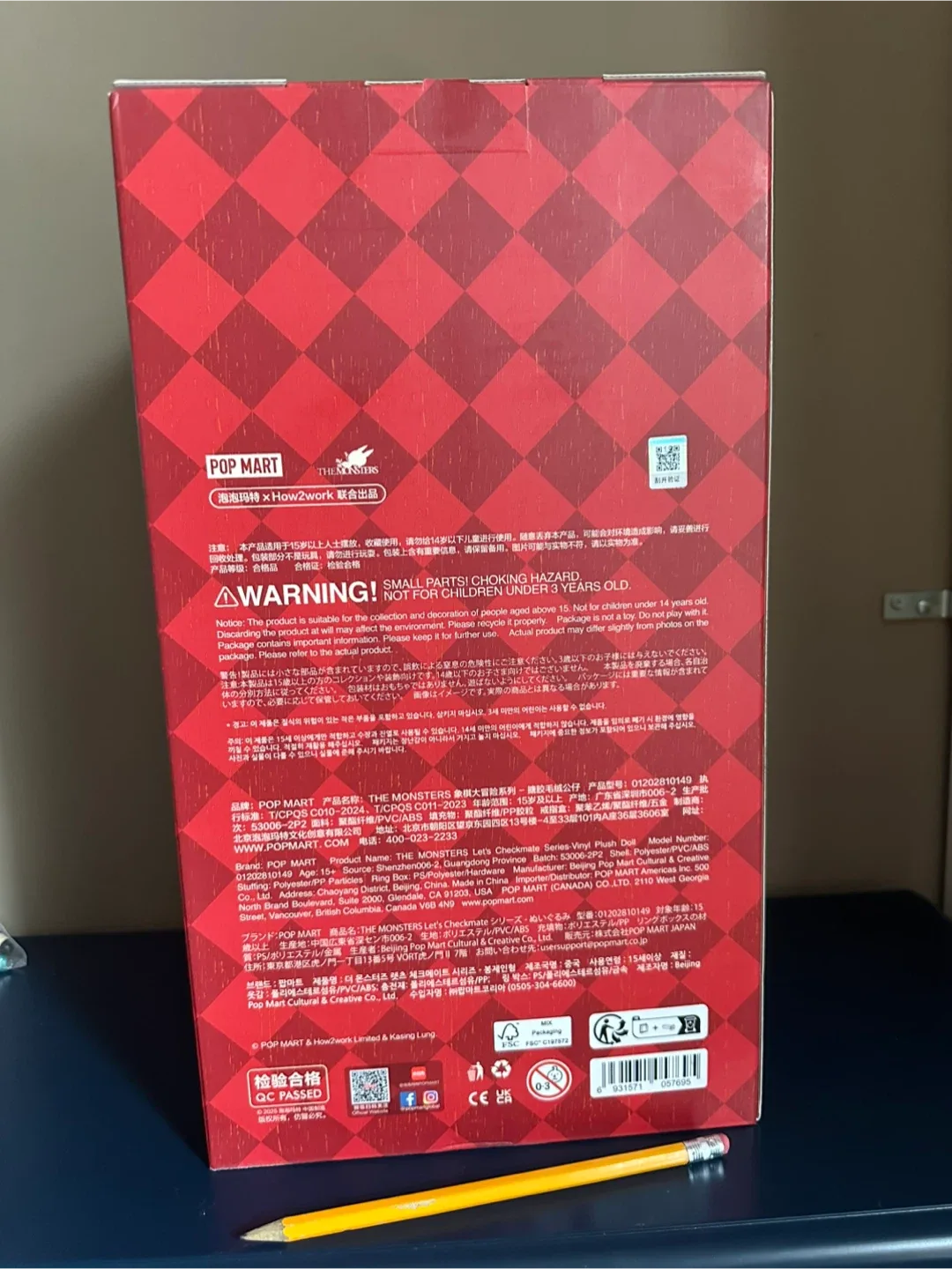 PopMart Labubu Let's Checkmate from Japan - The Monsters Series image indicator(7)