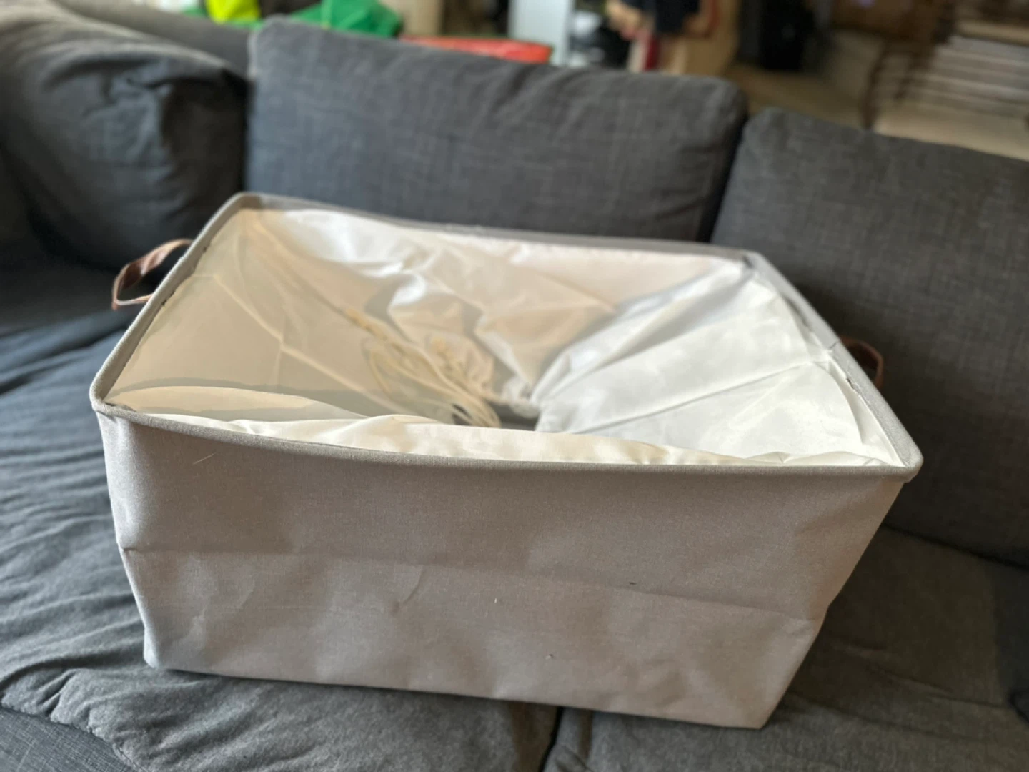 70L Large Storage Bin - Grey - photo 4