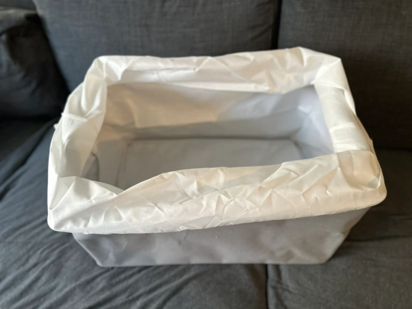 70L Large Storage Bin - Grey - photo 5