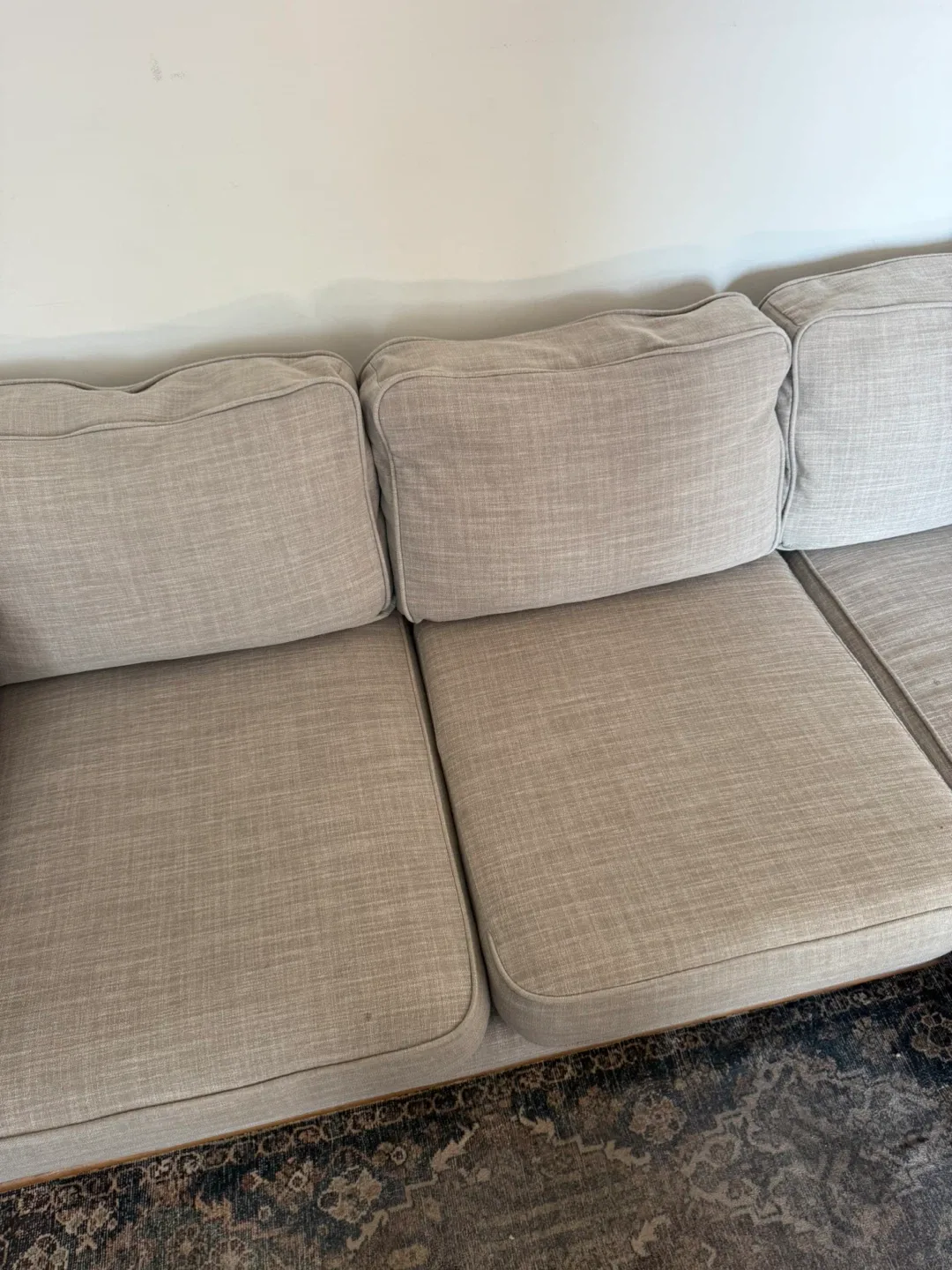 ARTICLE Timber Right Sectional - 93” Rain Cloud Gray image indicator(3)