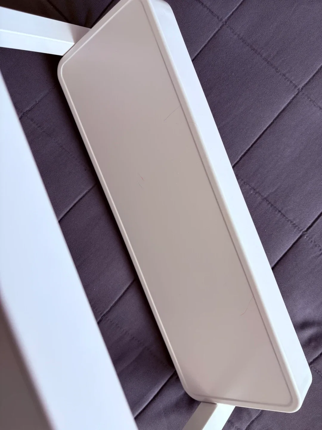 IKEA- VATTENKAR Desktop shelf, white, 49x15 cm (19 ¼x6 ") image indicator(5)