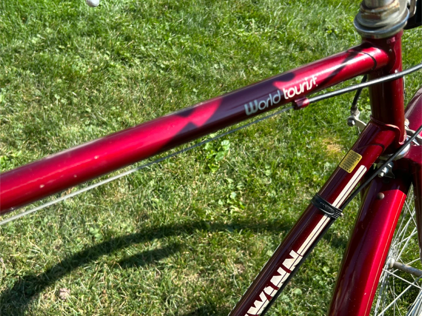 Schwinn World Tourist Bike - Red - photo 4