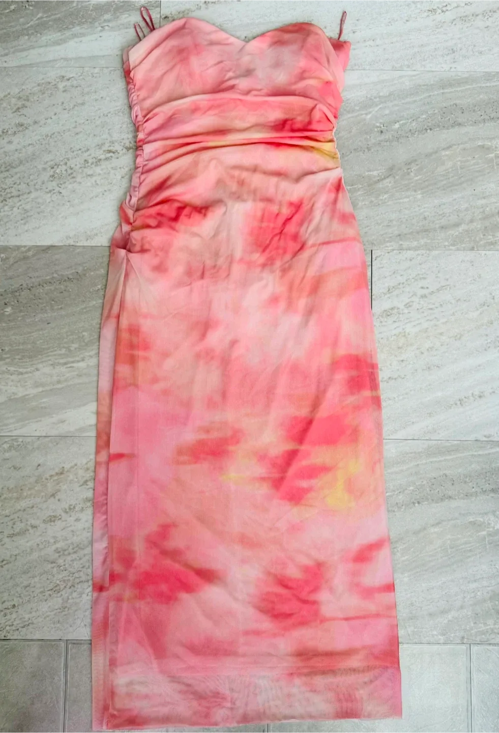 Pink Tie-Dye Dress size M thumbnail