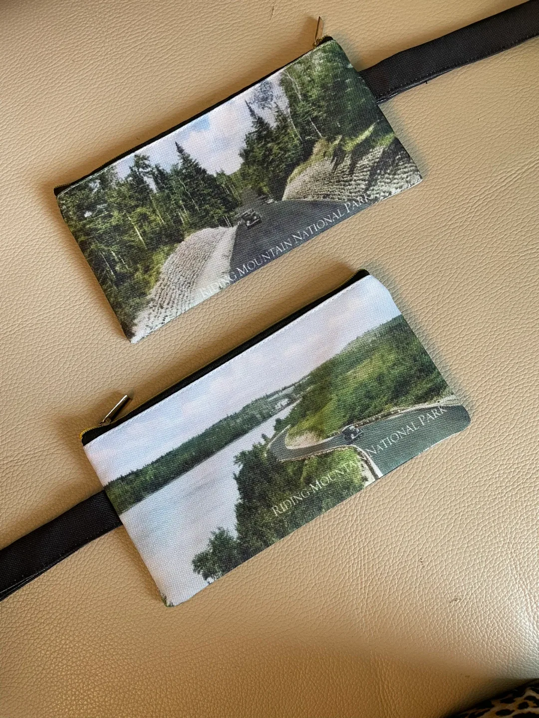 Riding Mountain National Park Zipper Pouch Bundle of 2 NEW thumbnail