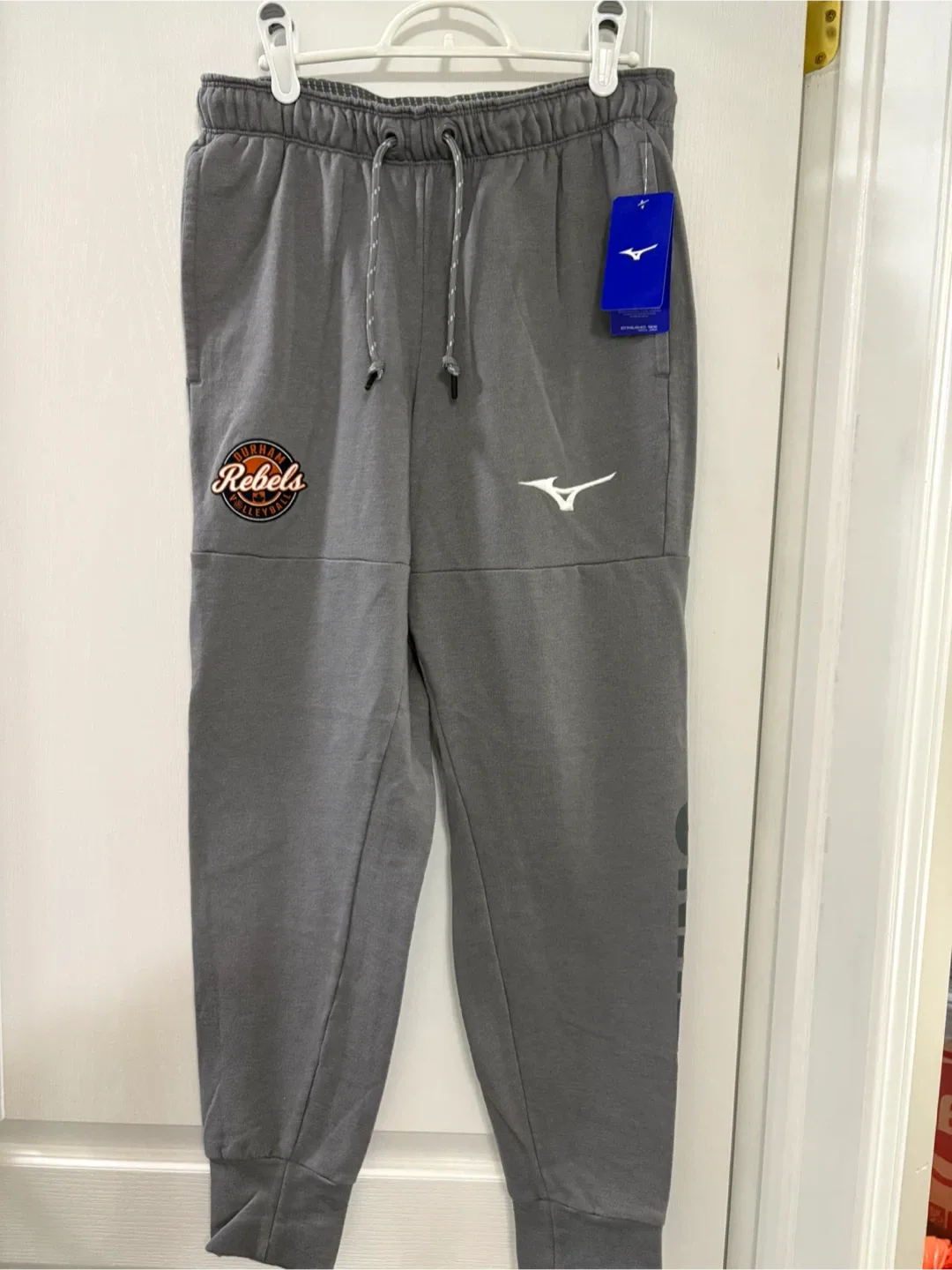 Mizuno Performance Grey Sweatpants - Size S thumbnail