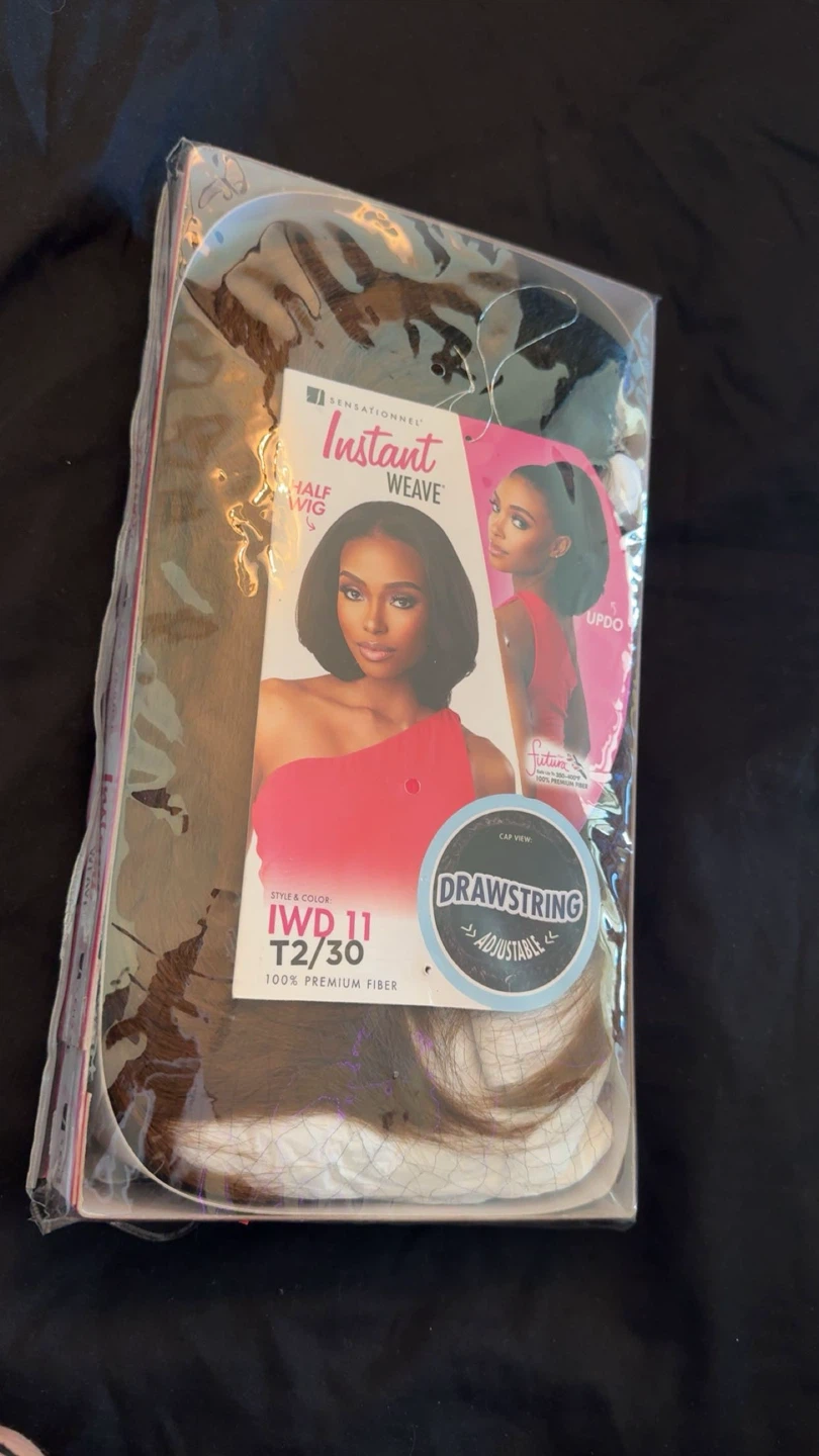 🥕New Sensationnel Instant Weave Half Wig IWD 11 T2/30 - photo 3