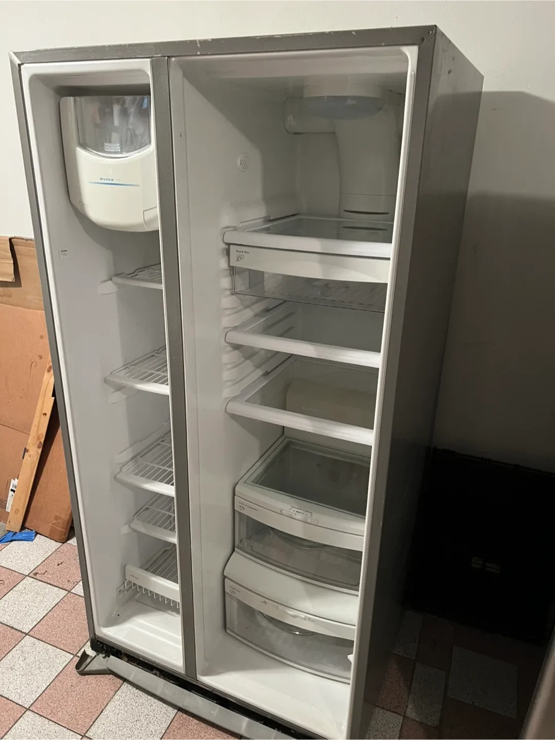 GE Refrigerator Side-by-Side Stainless Steel - Delivery Extra image indicator(3)