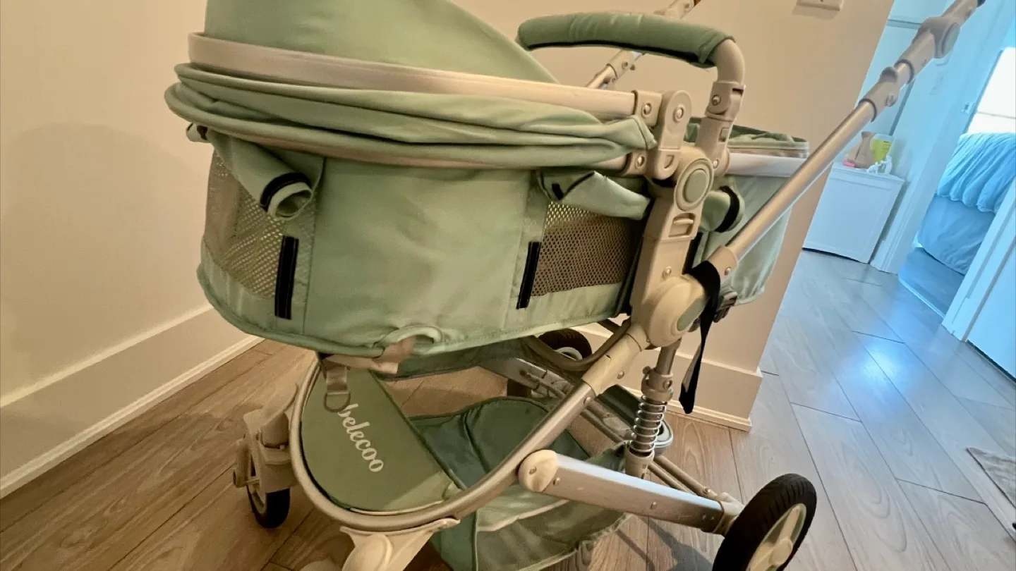 Belecoo Baby Stroller - Mint Green image indicator(3)