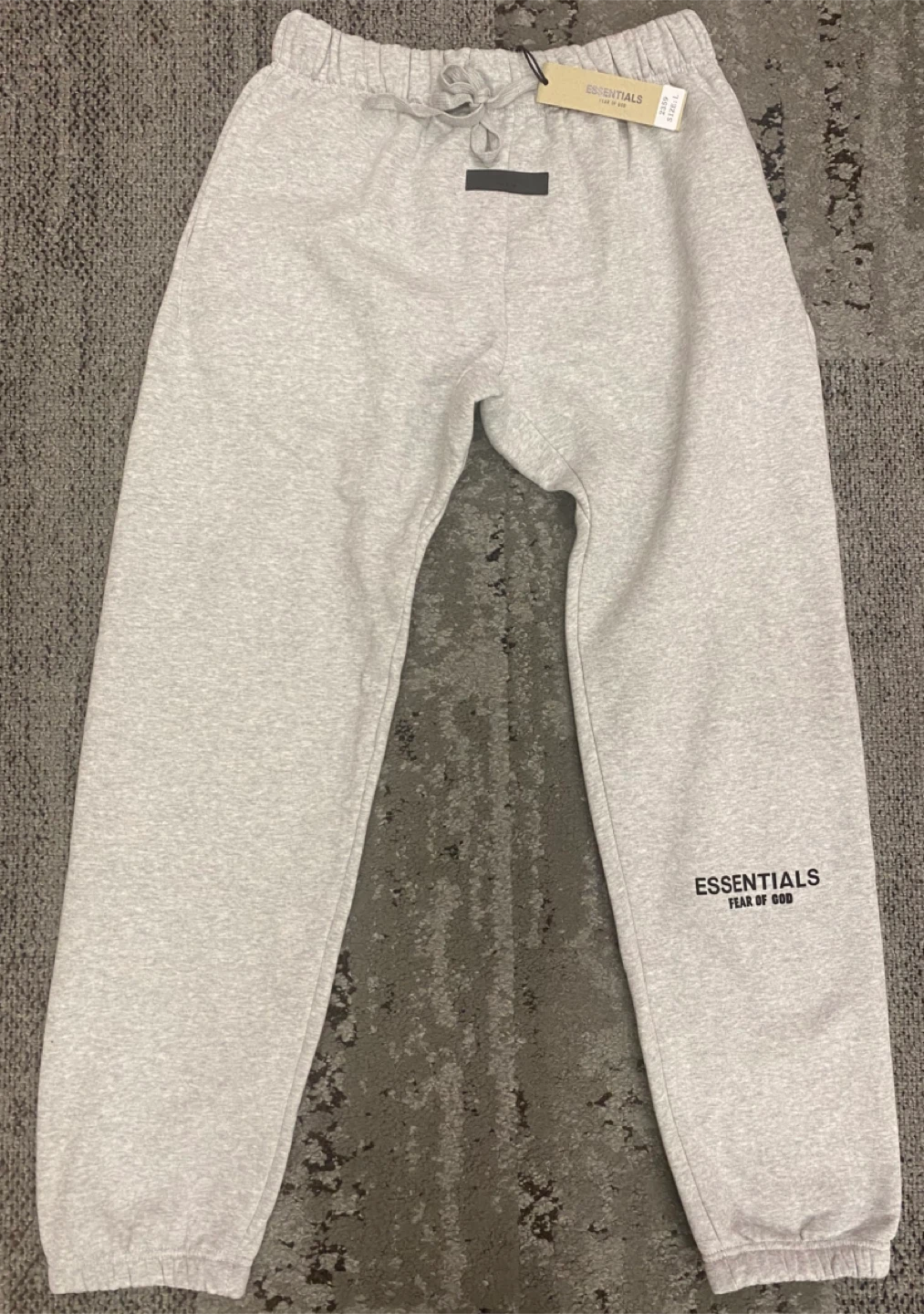 Essentials Fear of God Grey Sweatpants - Size L