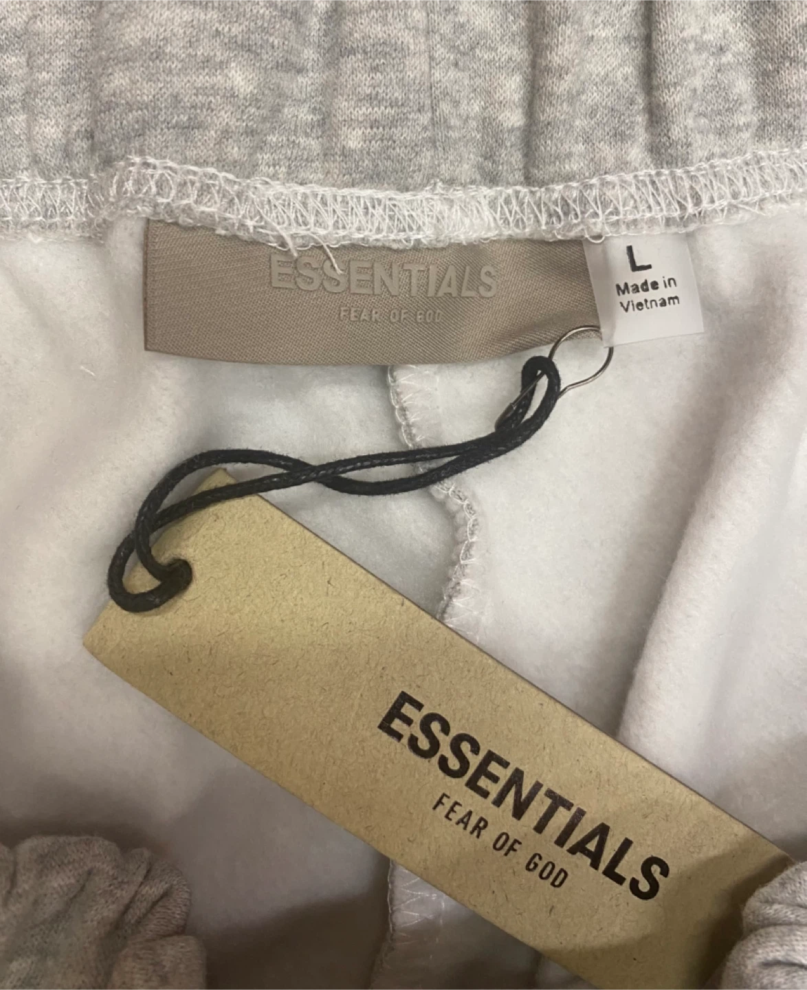Essentials Fear of God Grey Sweatpants - Size L - photo 5