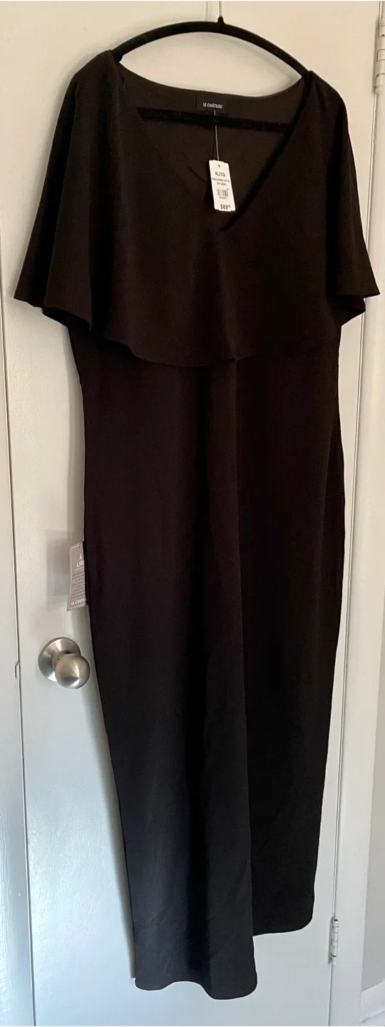 Le Chateau Black Dress - Size XL/TG image indicator(3)